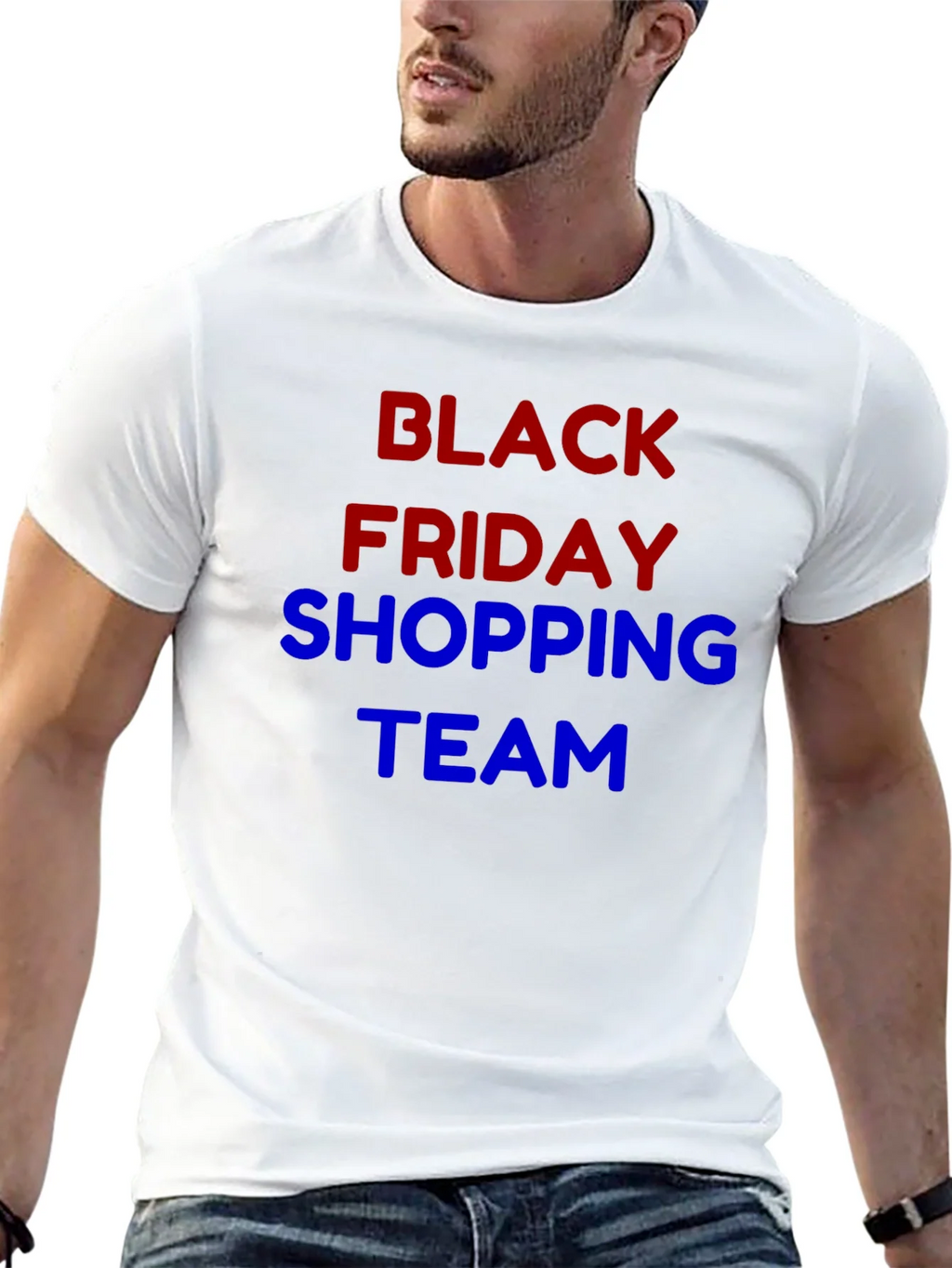 Black Friday Shopping Team Graphic Tee