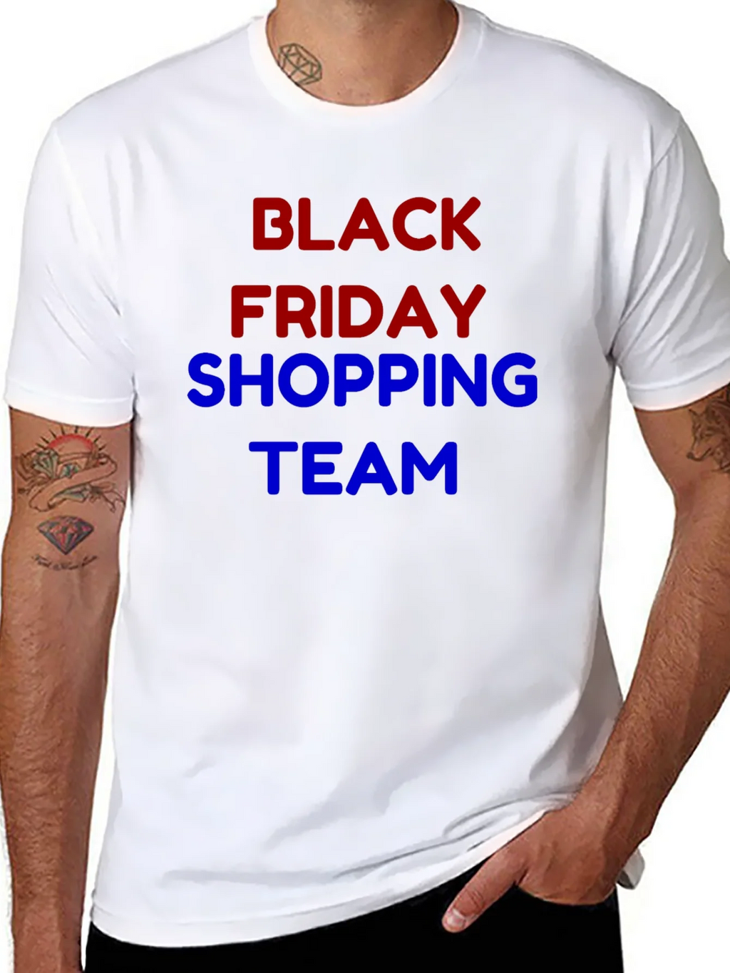 Black Friday Shopping Team Graphic Tee