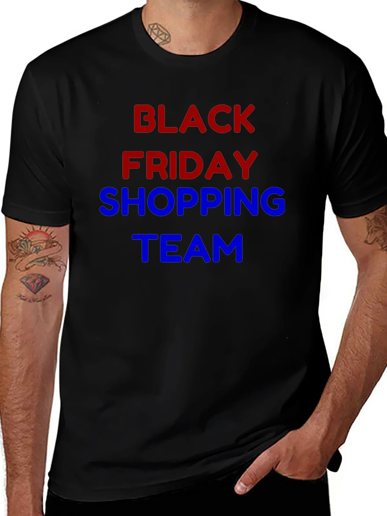Black Friday Shopping Team Graphic Tee