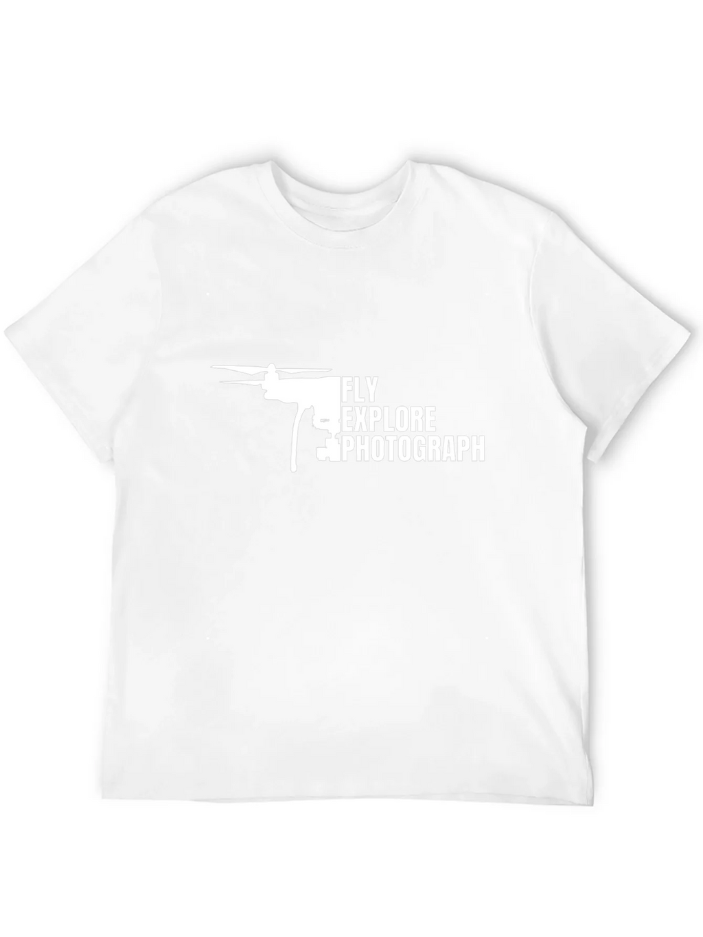 Drone Fly Explore Photograph T-Shirt