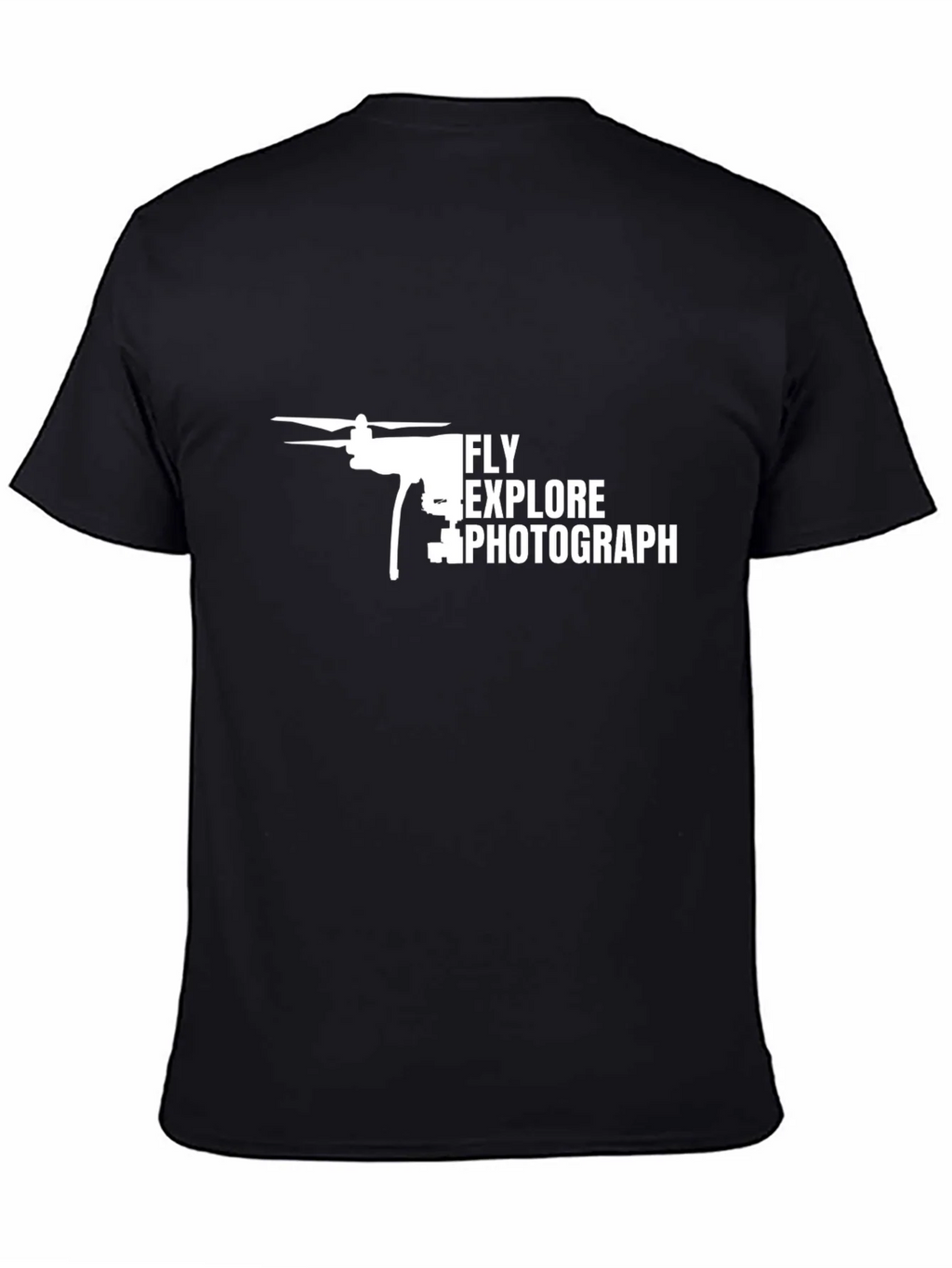 Drone Fly Explore Photograph T-Shirt