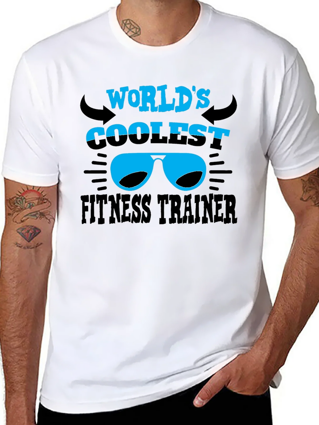 Worlds Coolest Fitness Trainer T-Shirt