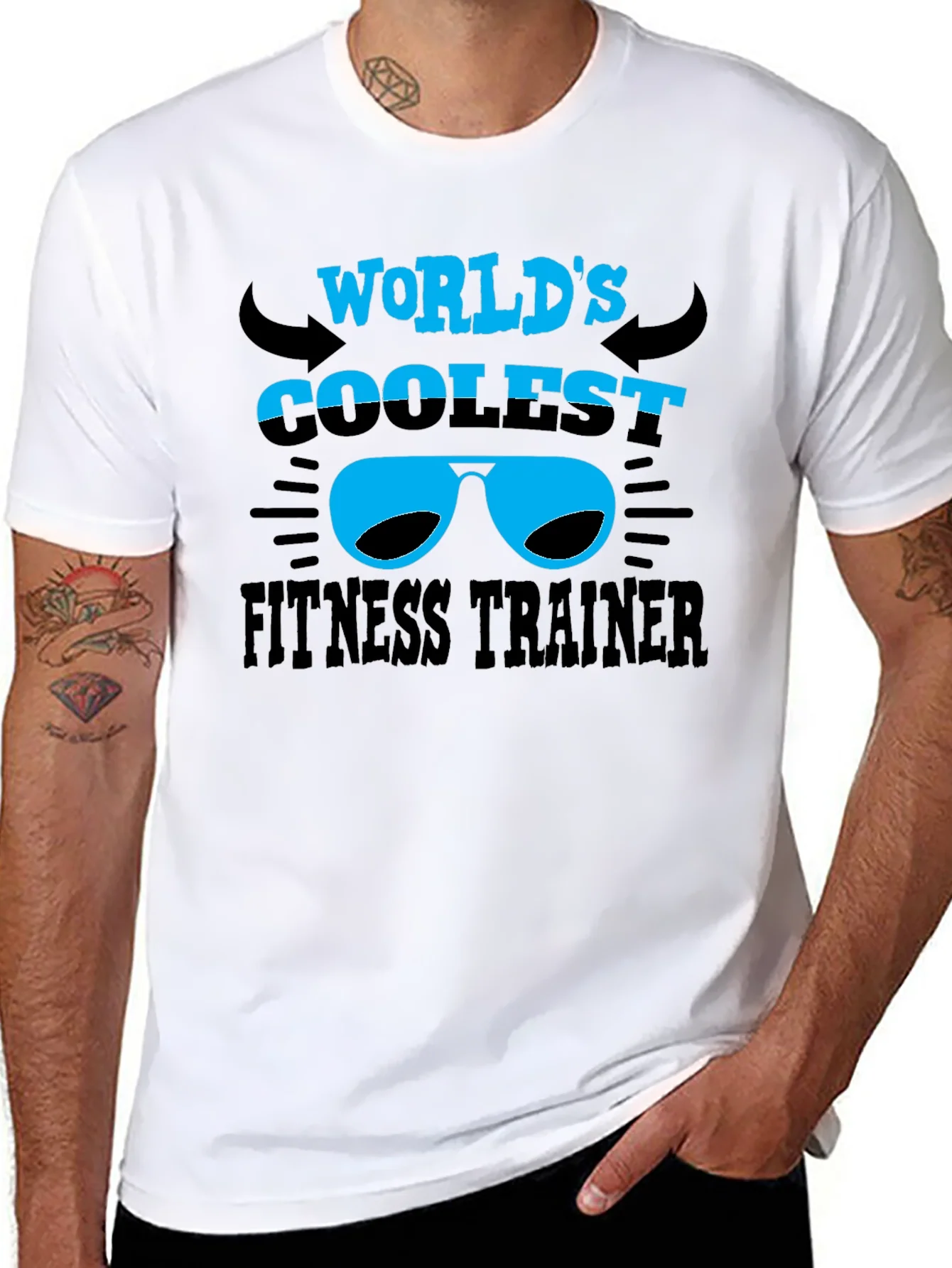 Worlds Coolest Fitness Trainer T-Shirt