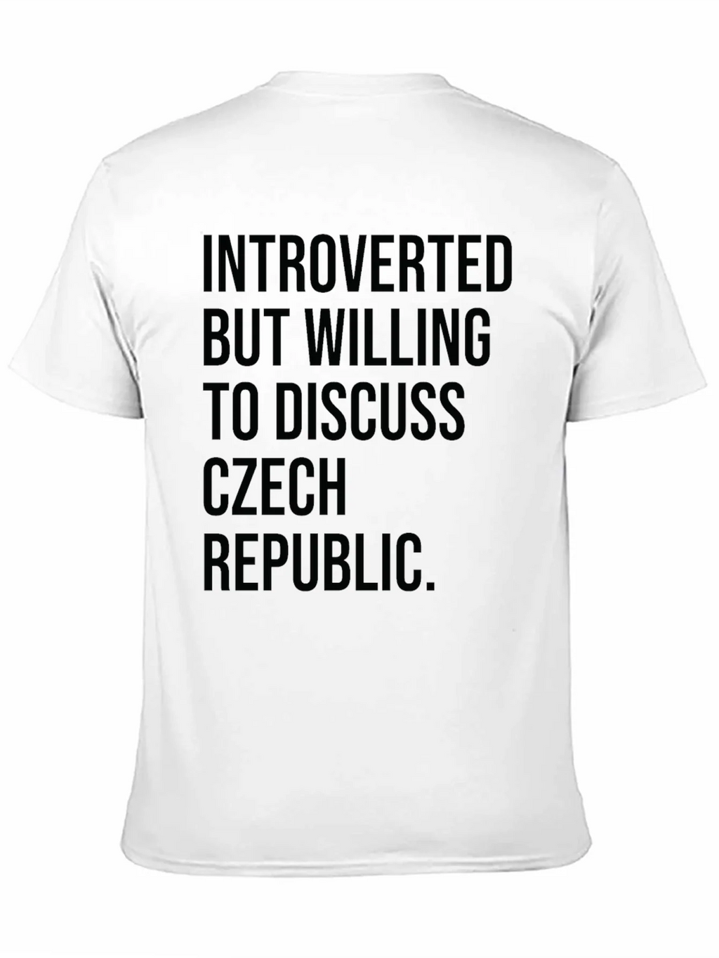 Introverted Czech Republic T-Shirt