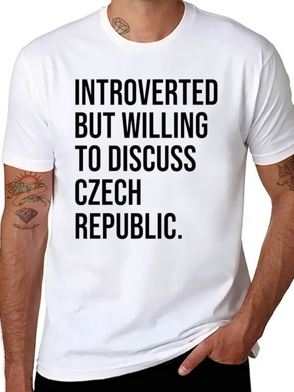 Introverted Czech Republic T-Shirt