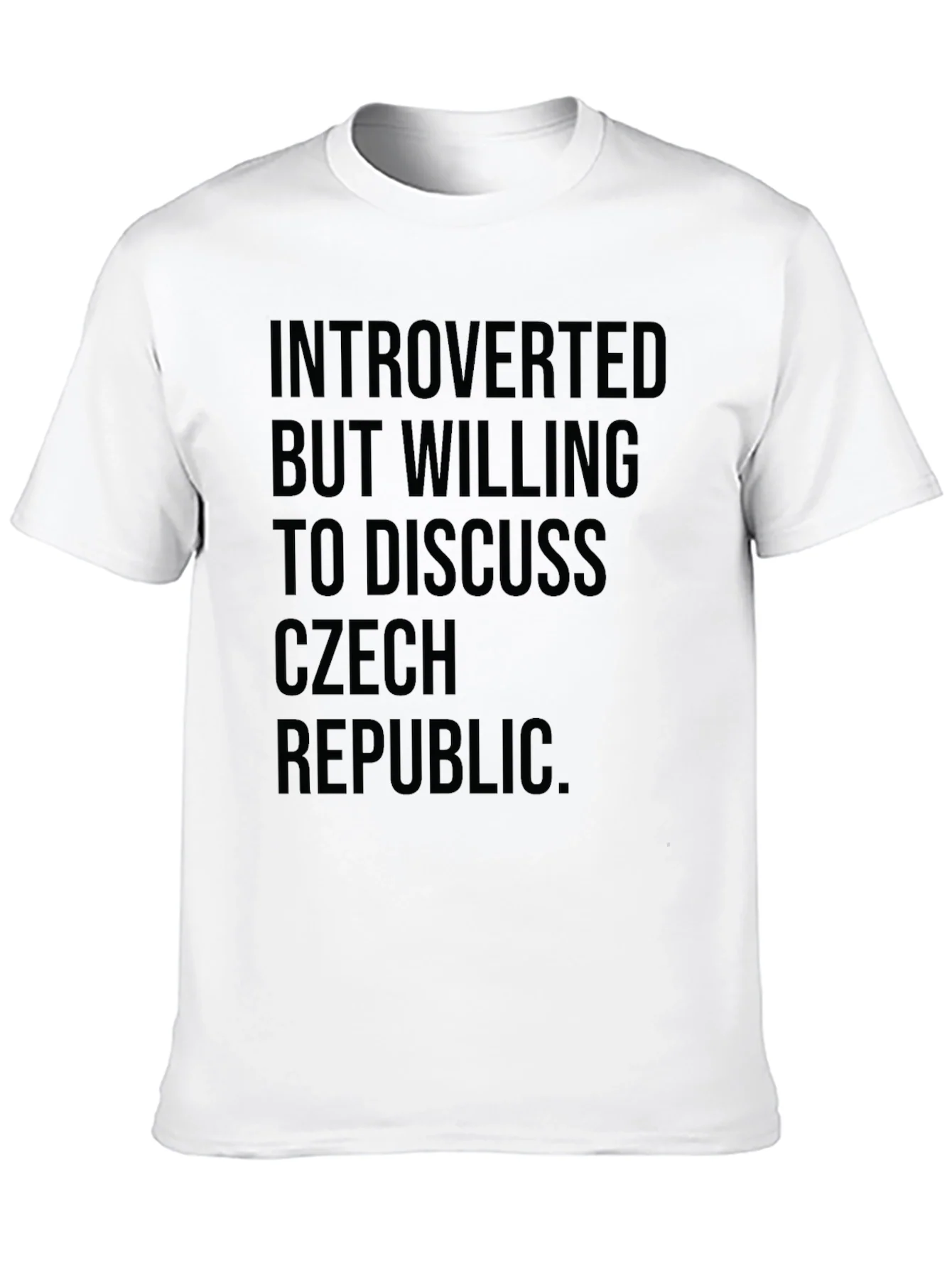 Introverted Czech Republic T-Shirt