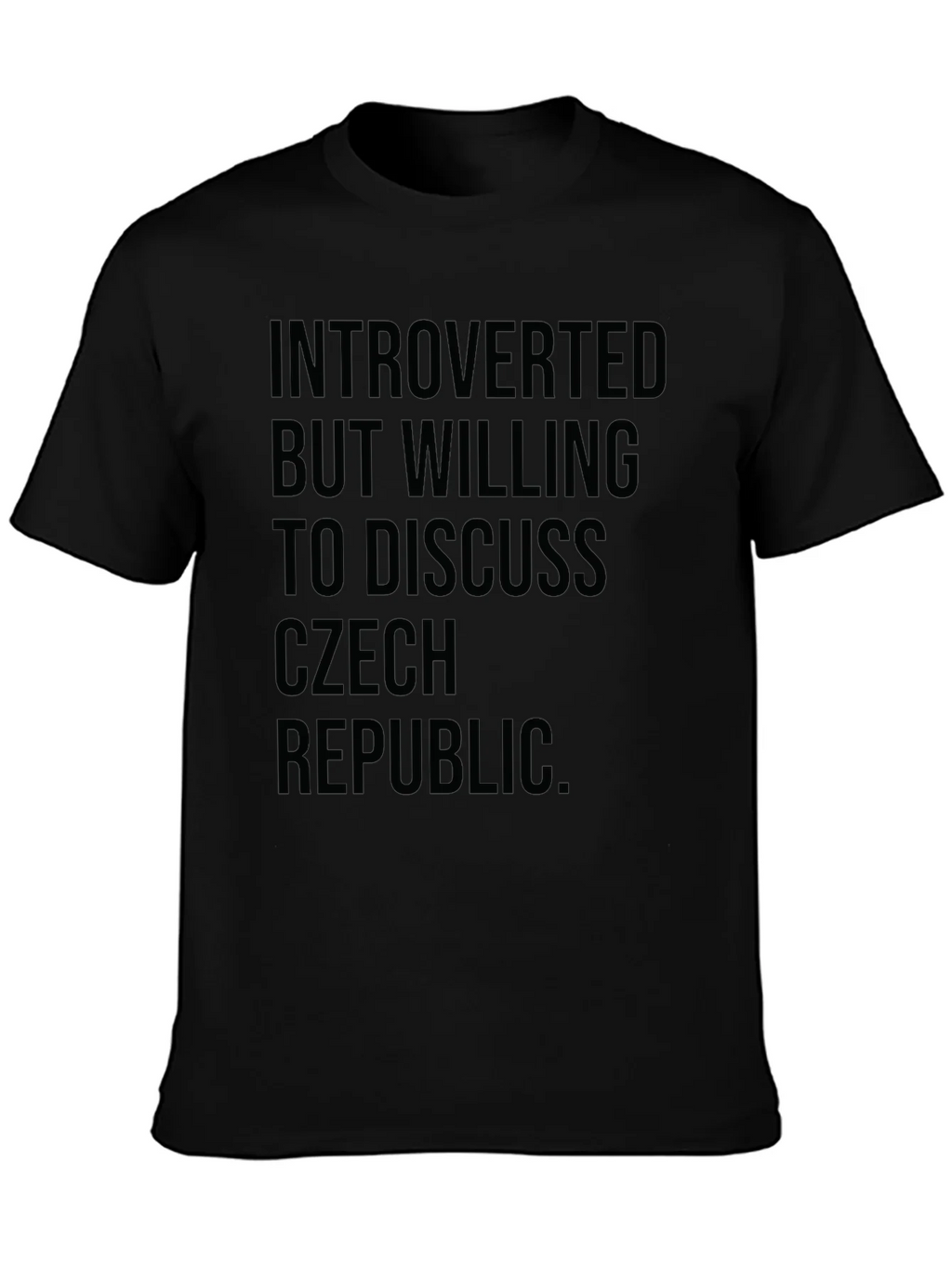Introverted Czech Republic T-Shirt