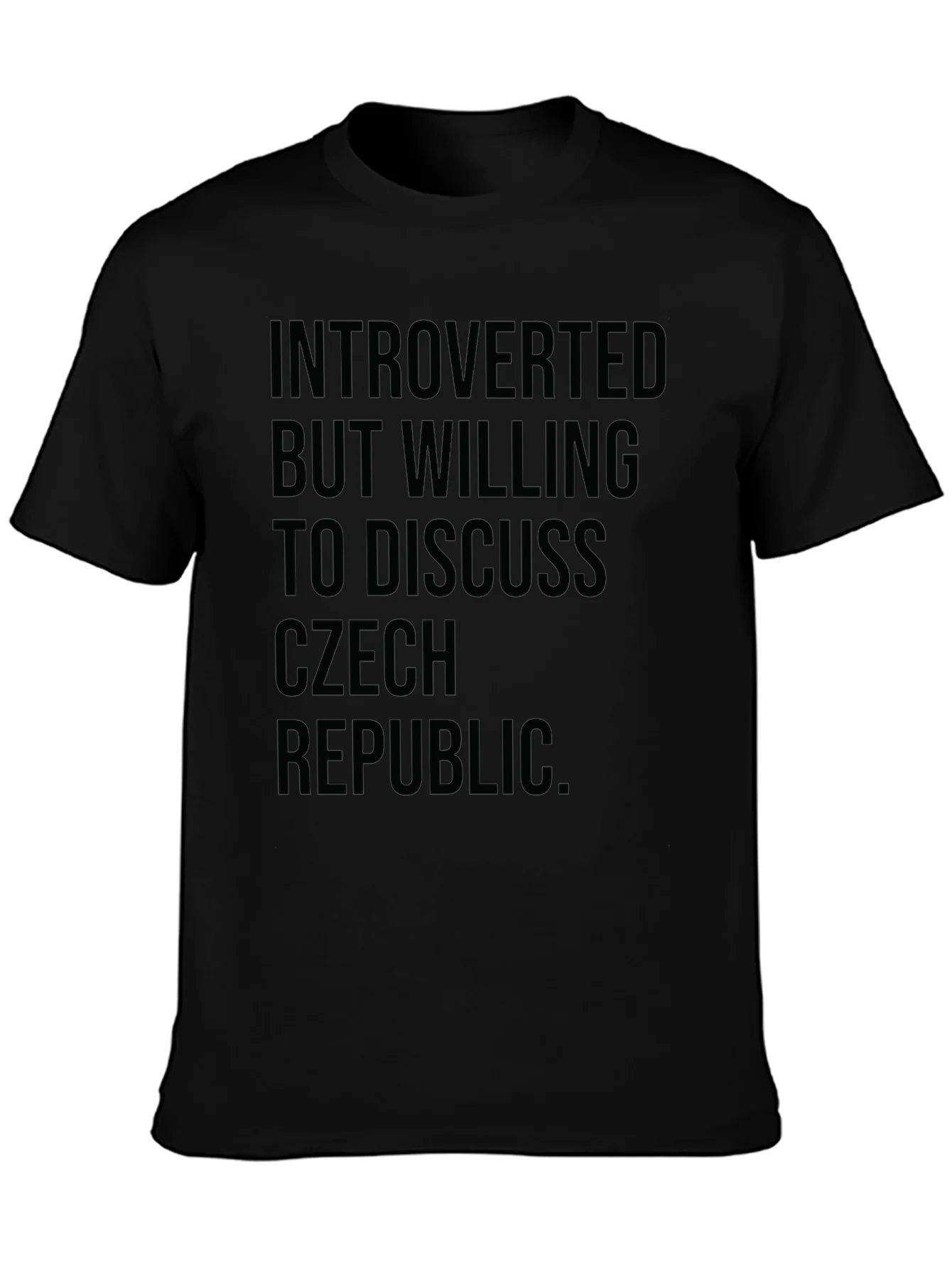 Introverted Czech Republic T-Shirt