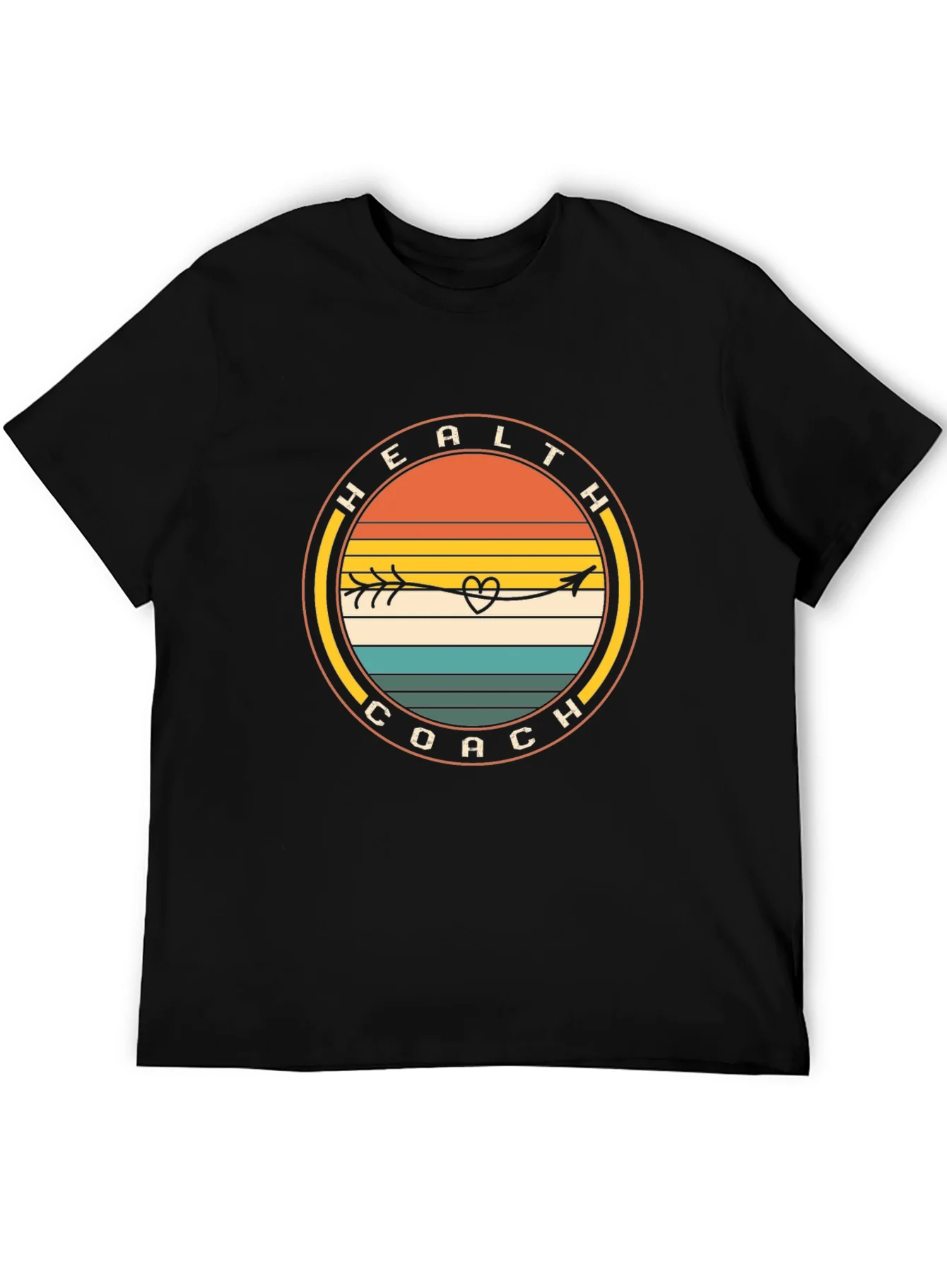 Health Coach Arrow Heart T-Shirt
