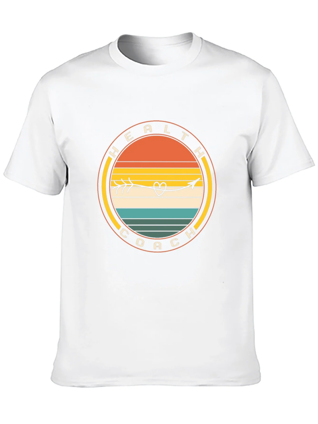 Health Coach Arrow Heart T-Shirt