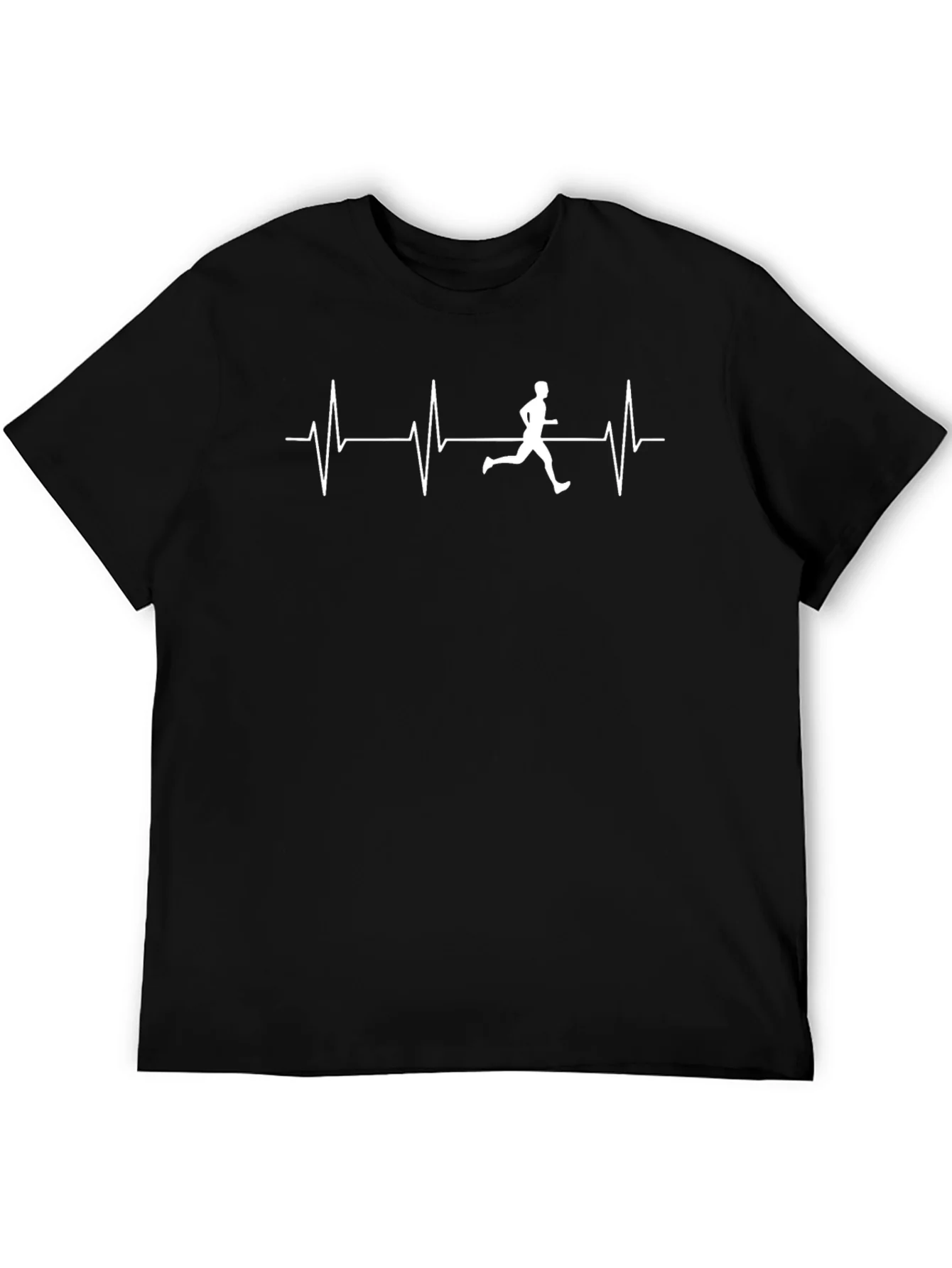 Running Heartbeat T-Shirt - Active Lifestyle Tee
