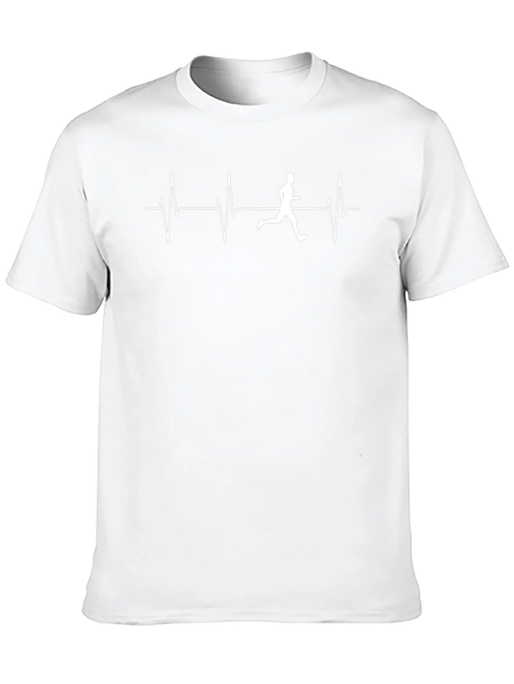 Running Heartbeat T-Shirt - Active Lifestyle Tee