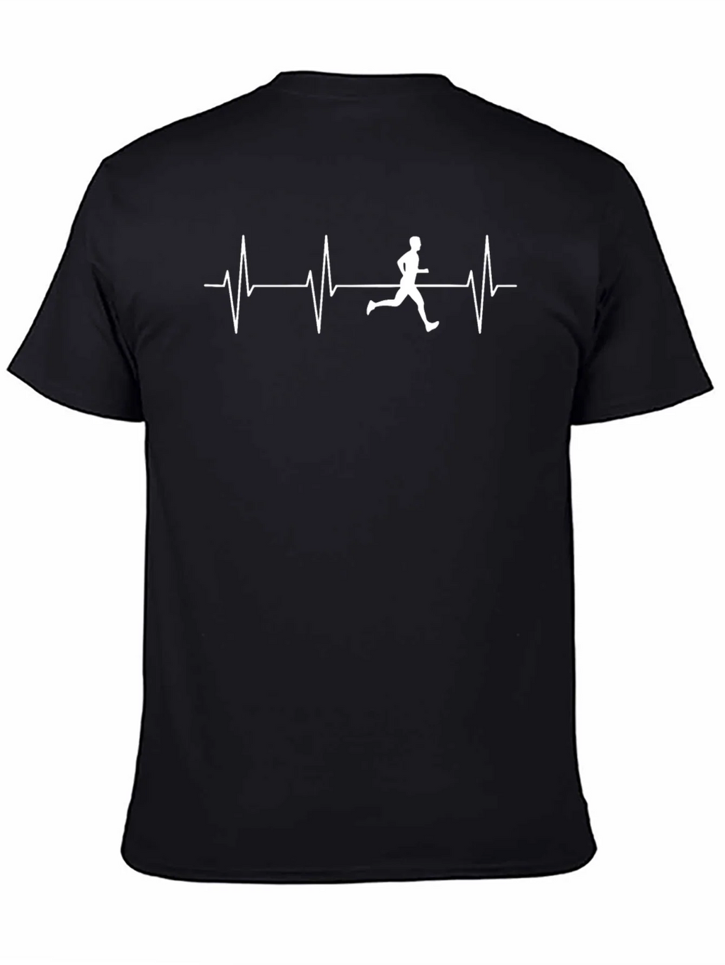 Running Heartbeat T-Shirt - Active Lifestyle Tee