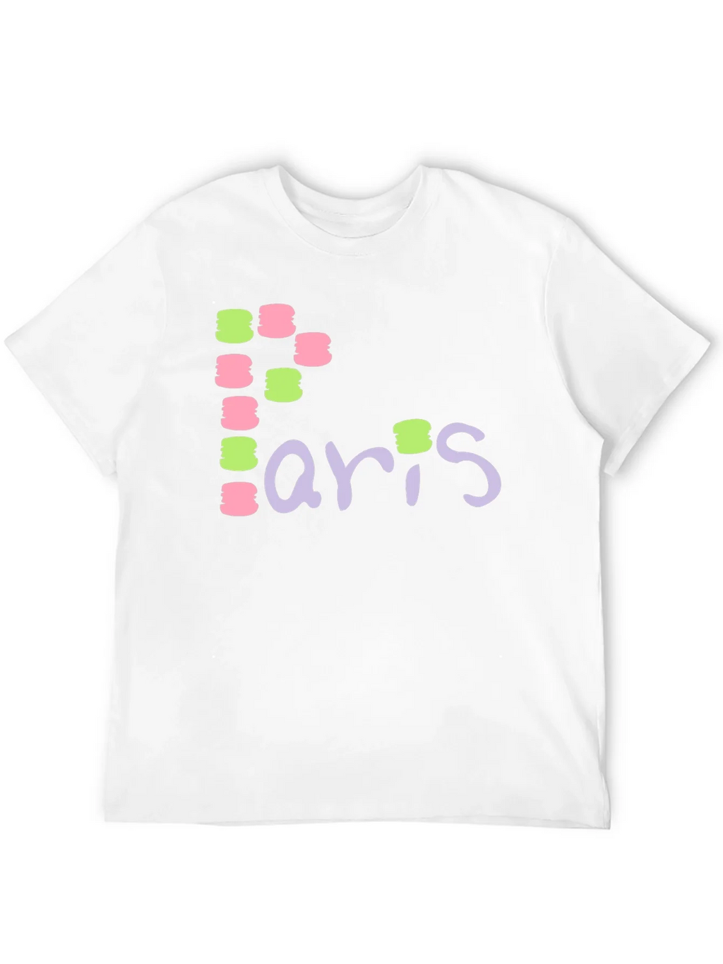 Paris Macaron T-Shirt - Unique Design