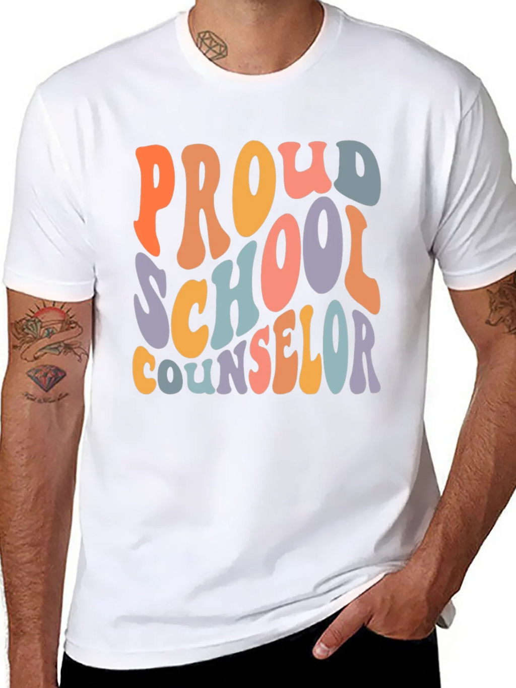 Proud School Counselor Graphic Tee
