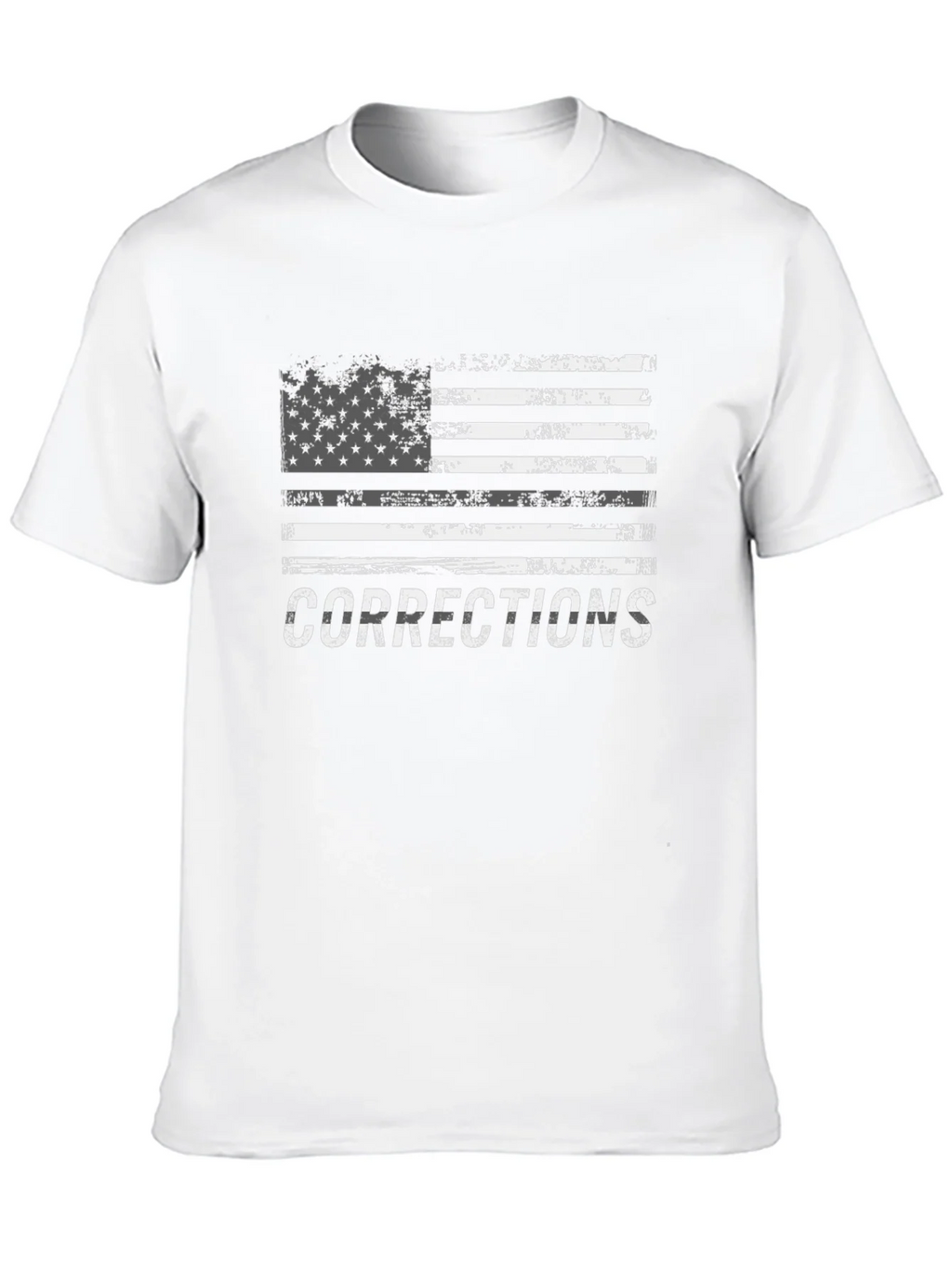 Corrections Officer T-Shirt - American Flag