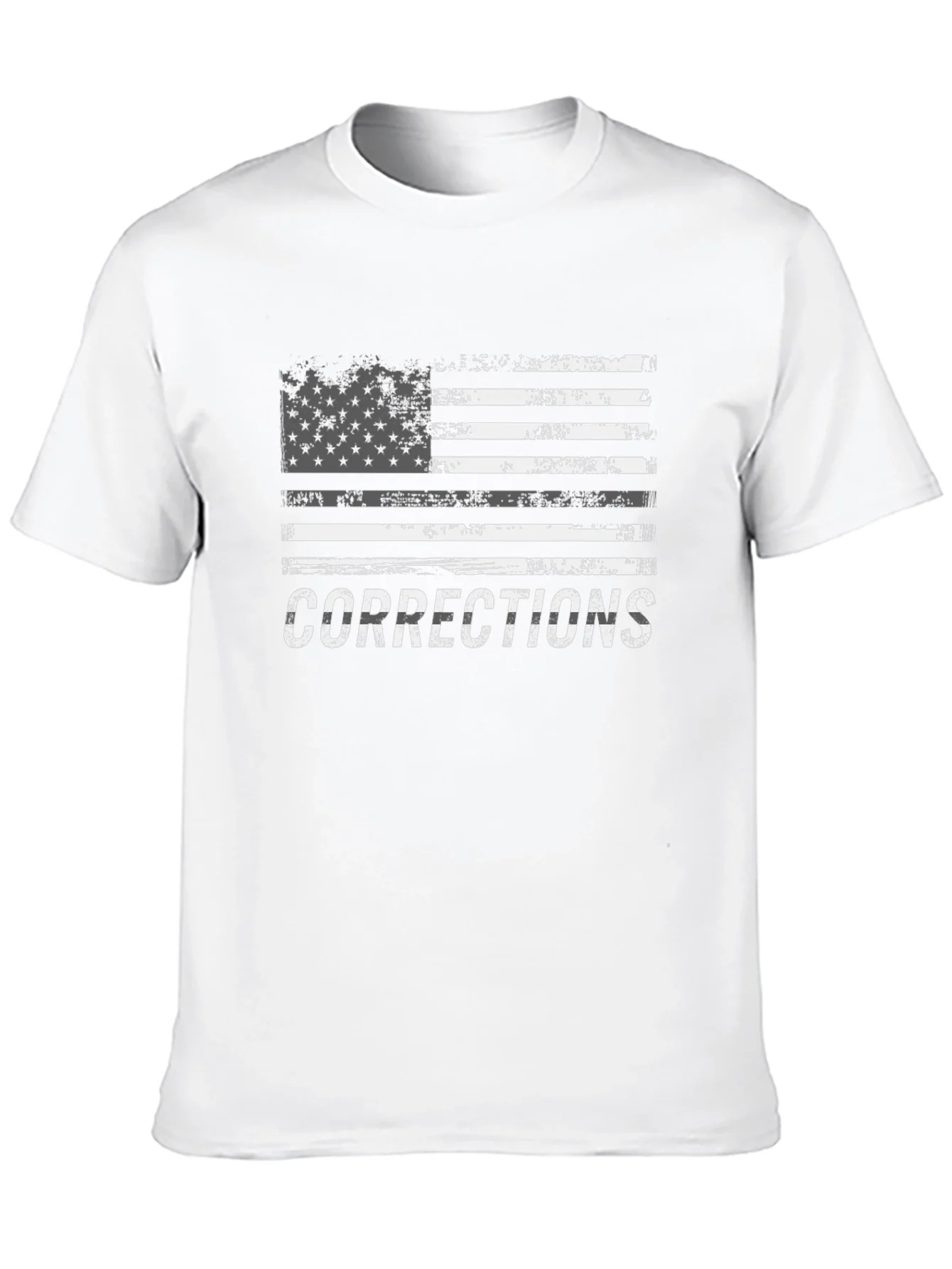 Corrections Officer T-Shirt - American Flag