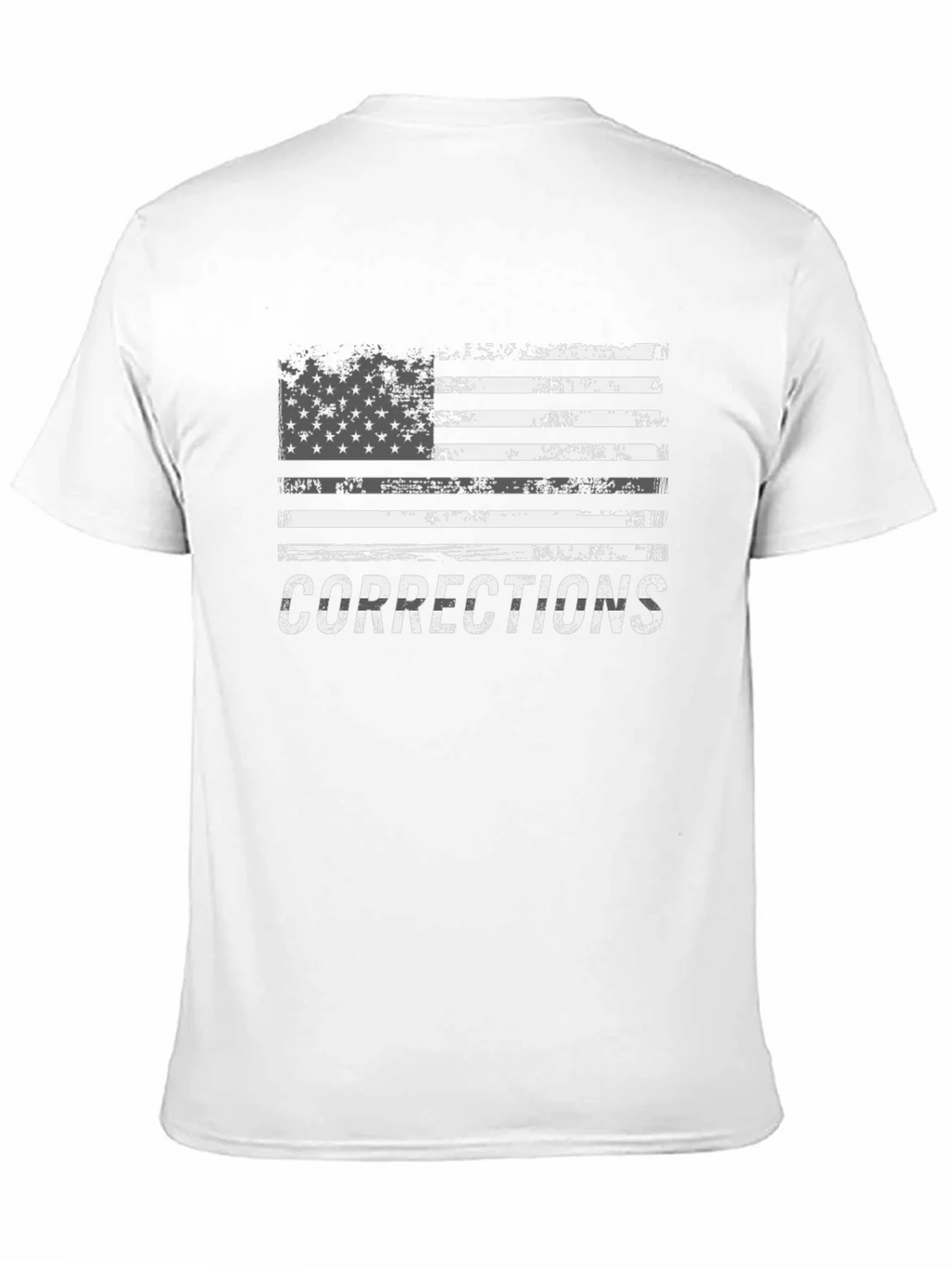 Corrections Officer T-Shirt - American Flag
