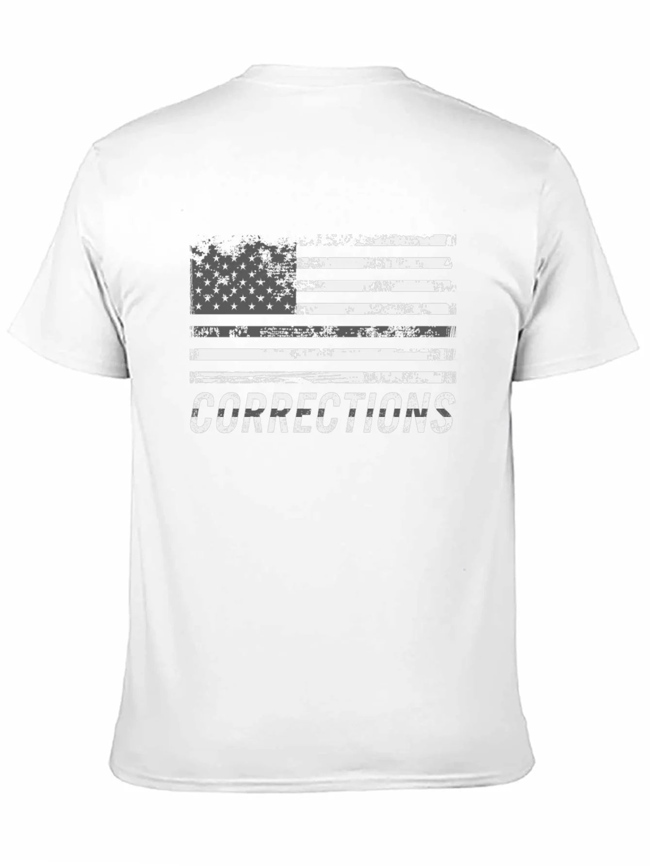 Corrections Officer T-Shirt - American Flag