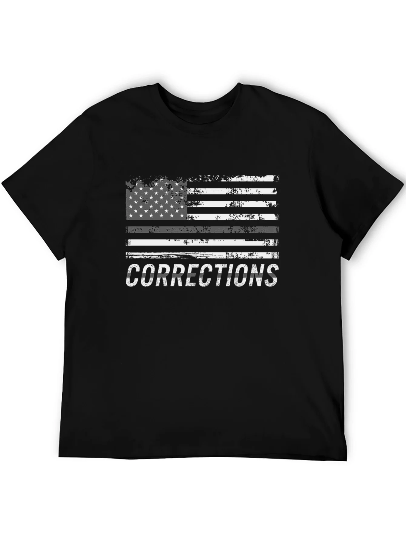 Corrections Officer T-Shirt - American Flag