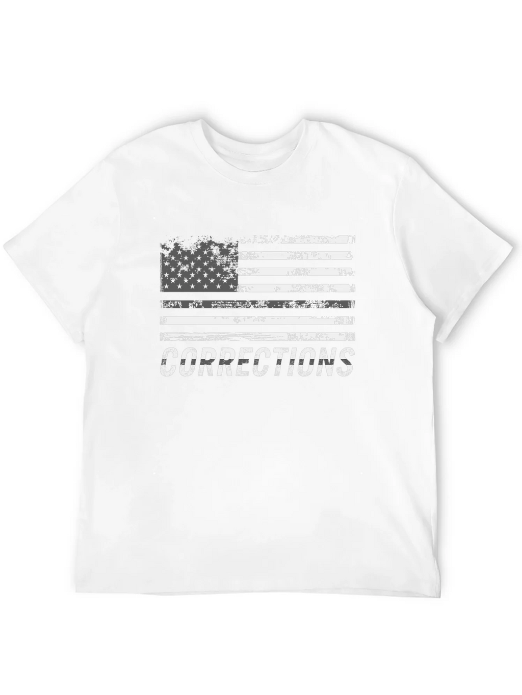 Corrections Officer T-Shirt - American Flag