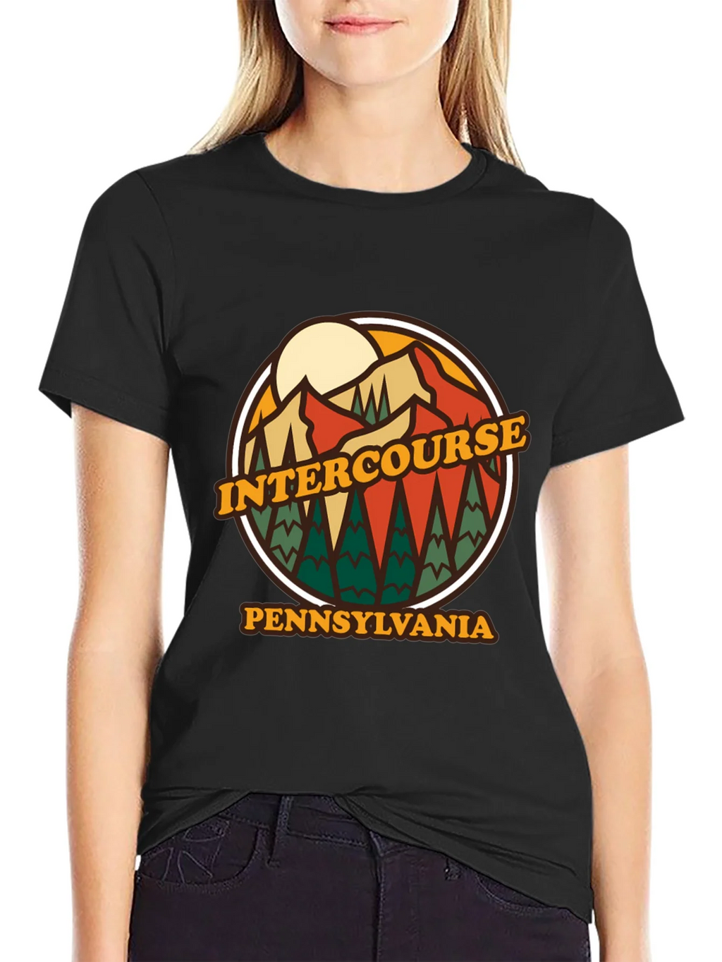 Intercourse PA T-Shirt - Retro Design