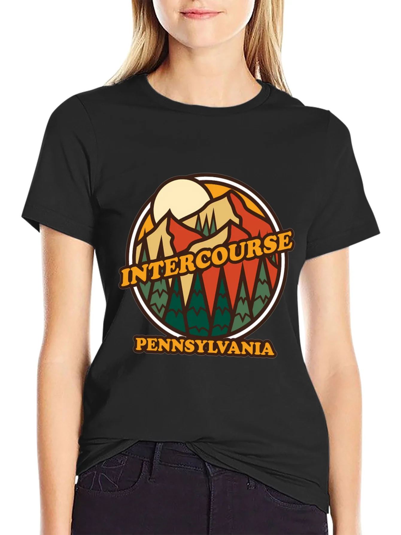 Intercourse PA T-Shirt - Retro Design