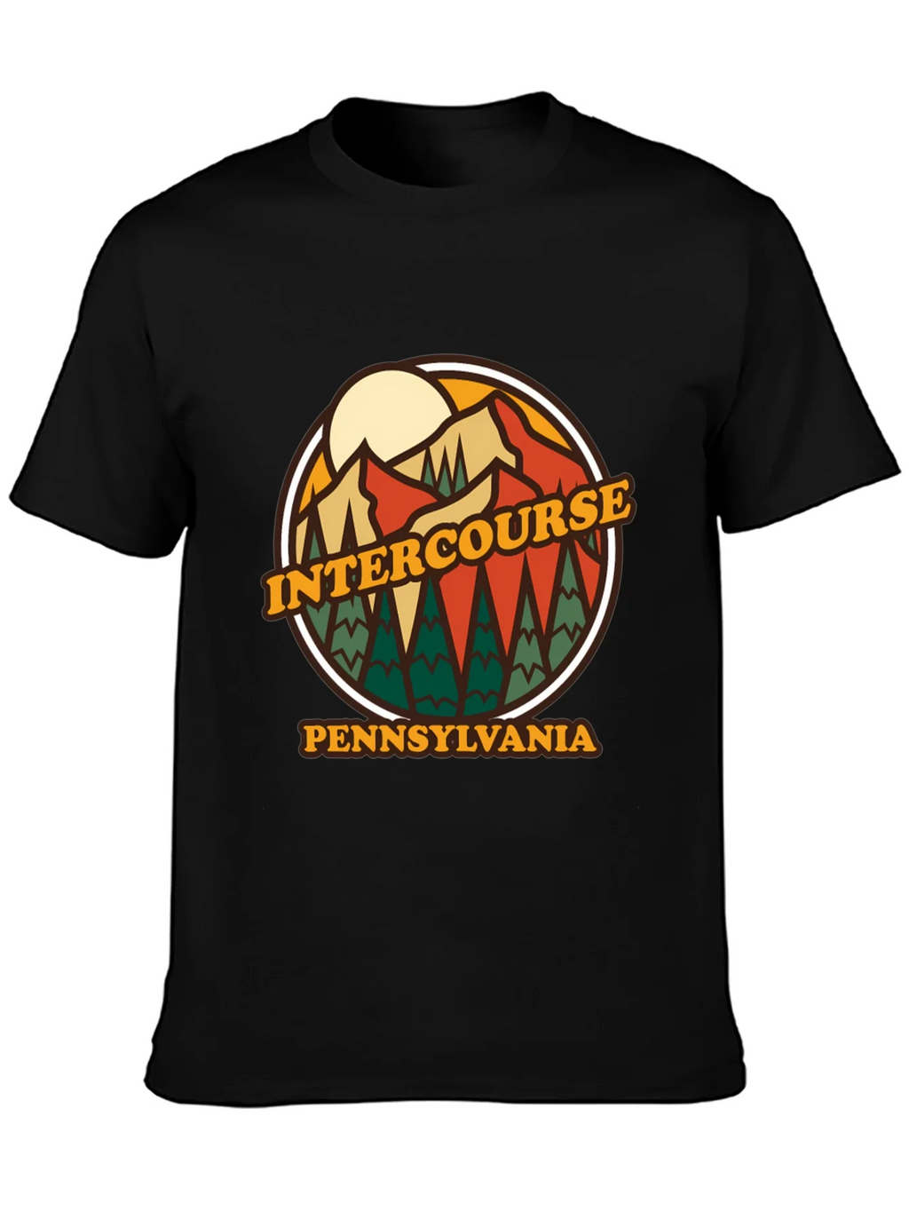 Intercourse PA T-Shirt - Retro Design