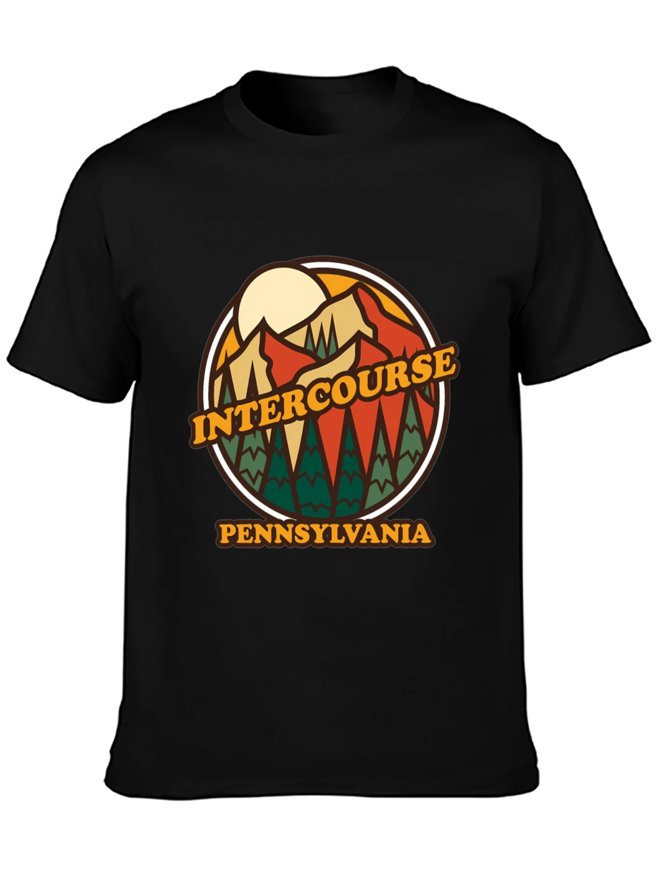 Intercourse PA T-Shirt - Retro Design