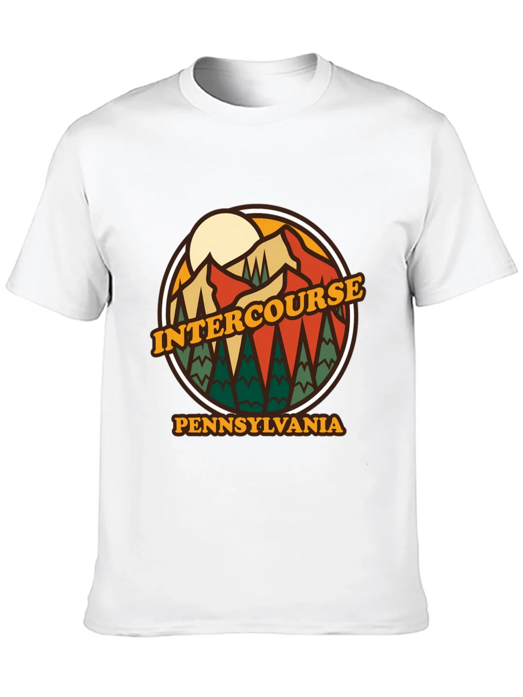 Intercourse PA T-Shirt - Retro Design