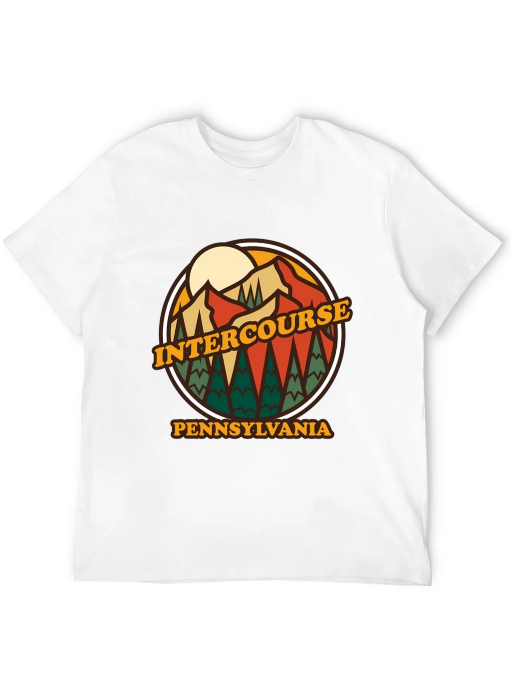 Intercourse PA T-Shirt - Retro Design