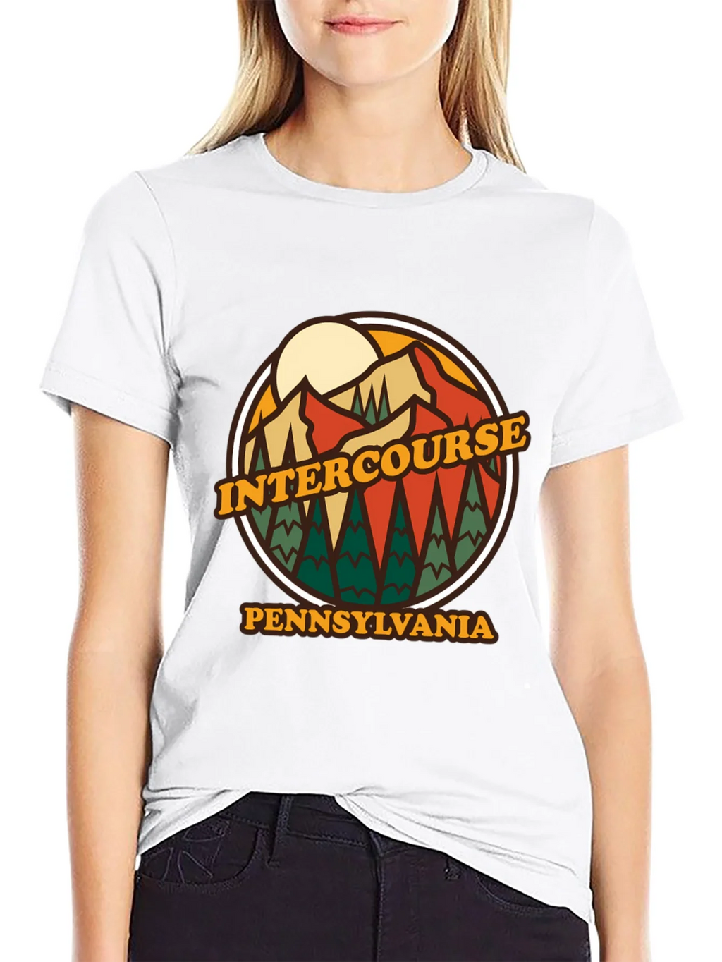 Intercourse PA T-Shirt - Retro Design