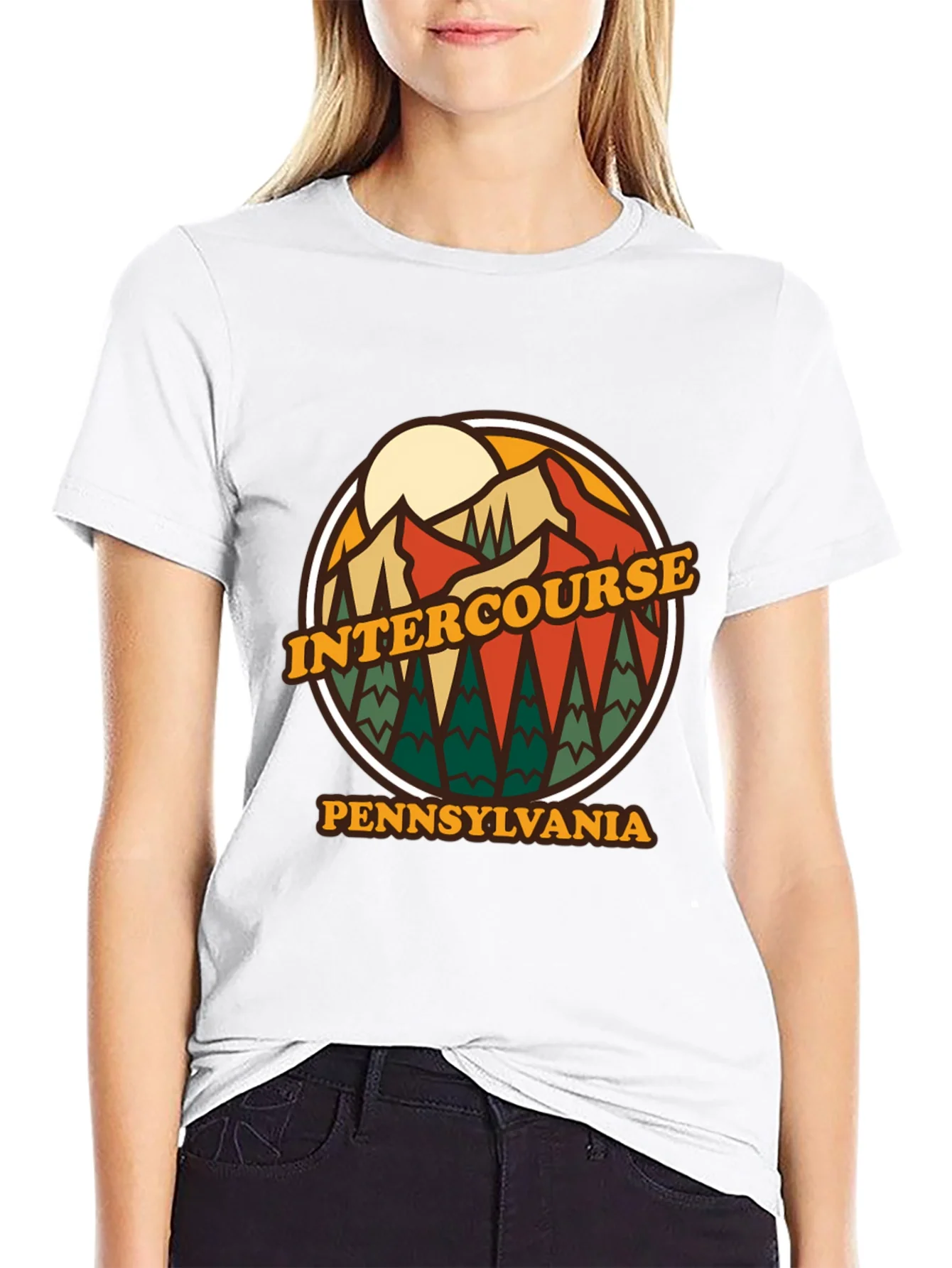 Intercourse PA T-Shirt - Retro Design