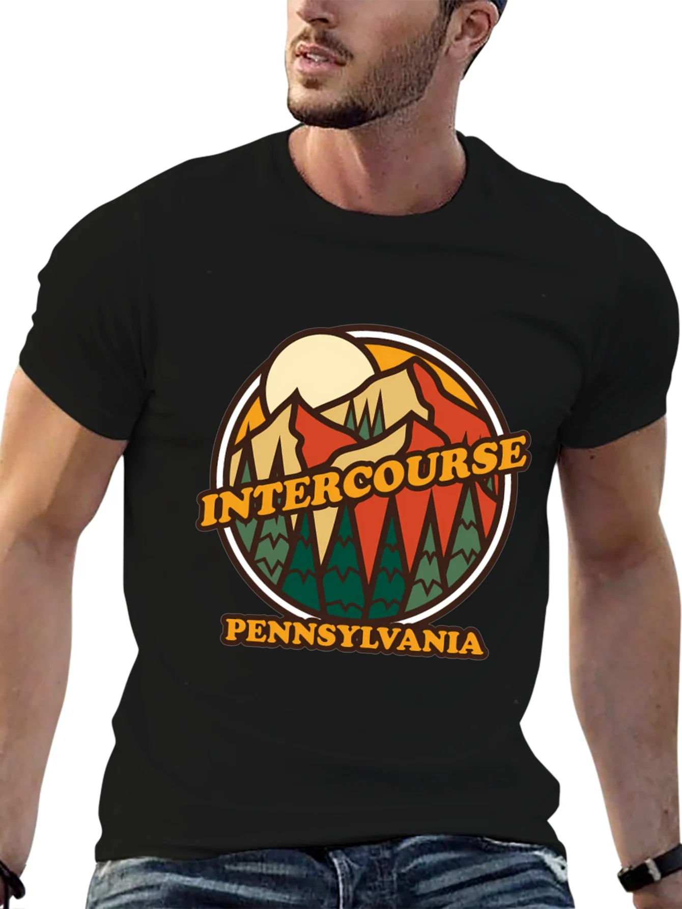Intercourse PA T-Shirt - Retro Design