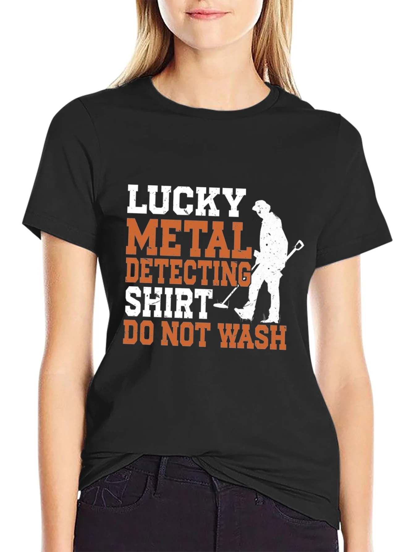 Lucky Metal Detecting Shirt - Funny Hobby Tee