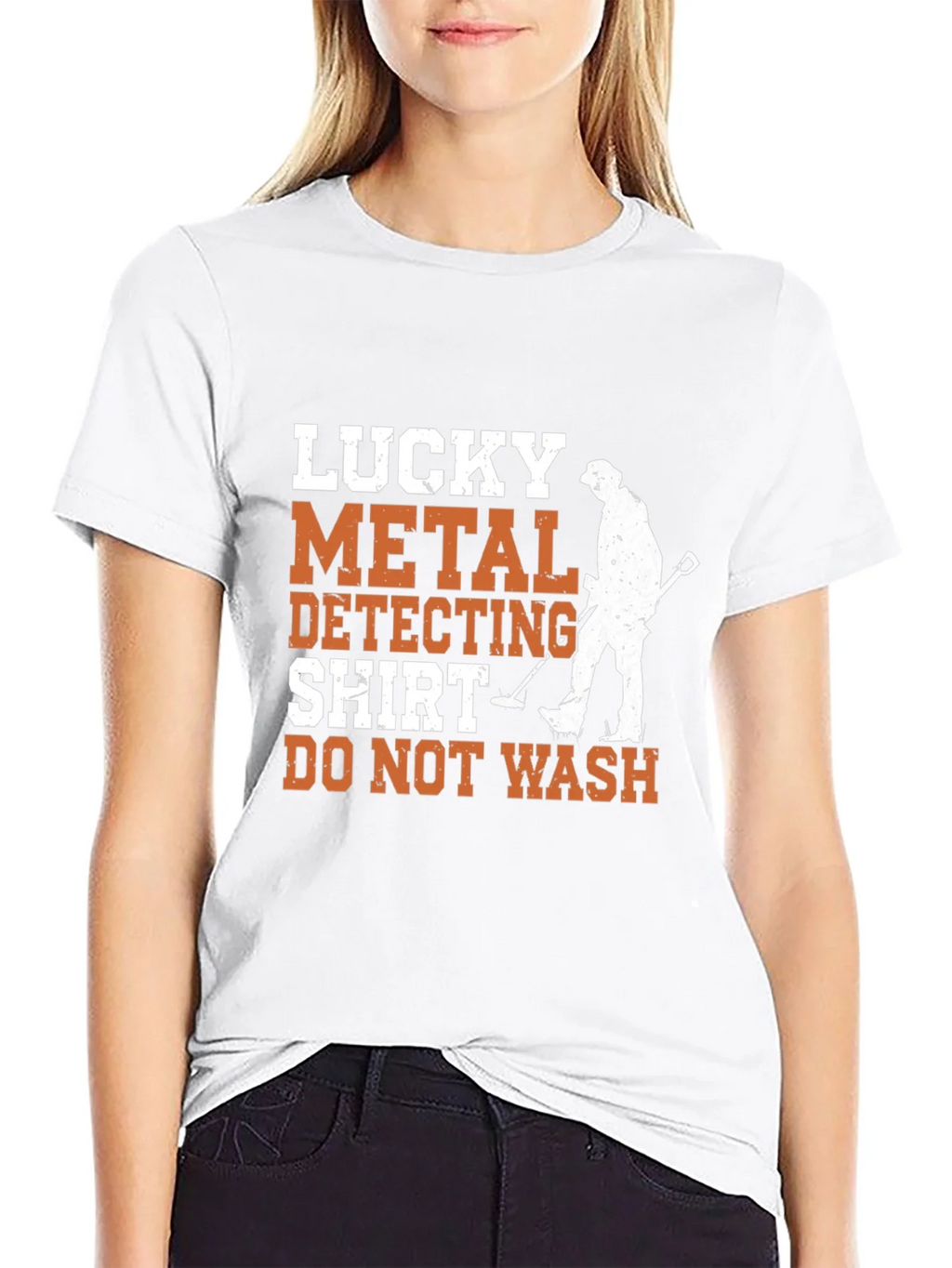 Lucky Metal Detecting Shirt - Funny Hobby Tee