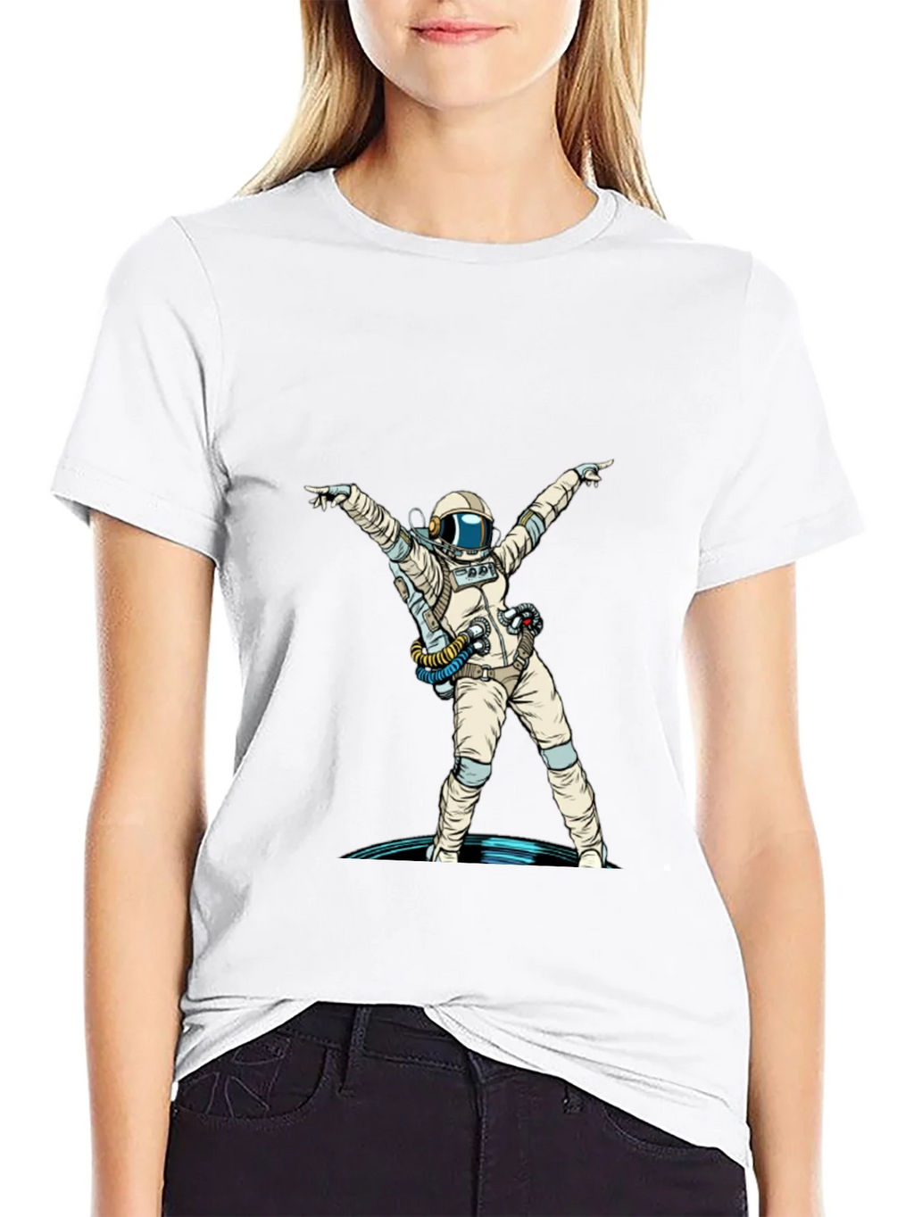 Astronaut Graphic Tee - Space Explorer T-Shirt