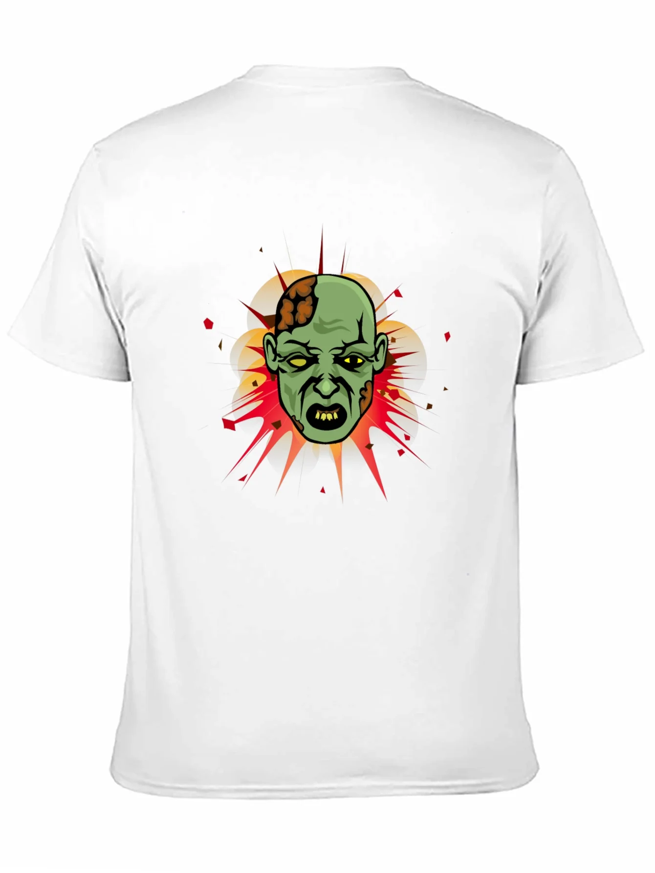 Zombie Graphic Tee - Horror Cartoon T-Shirt