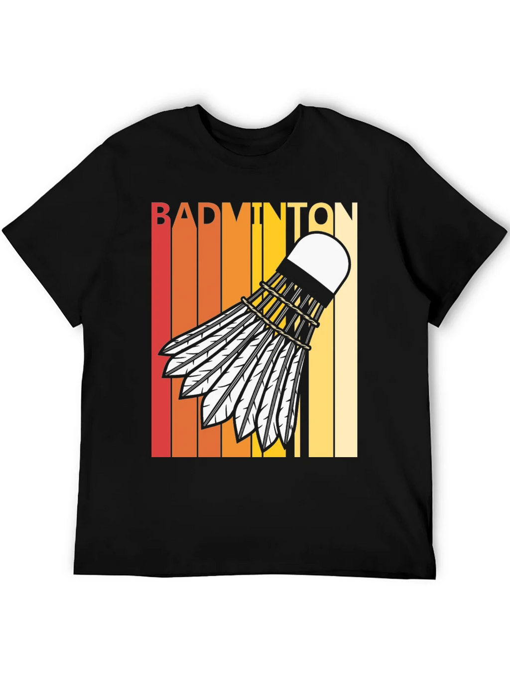 Retro Badminton T-Shirt