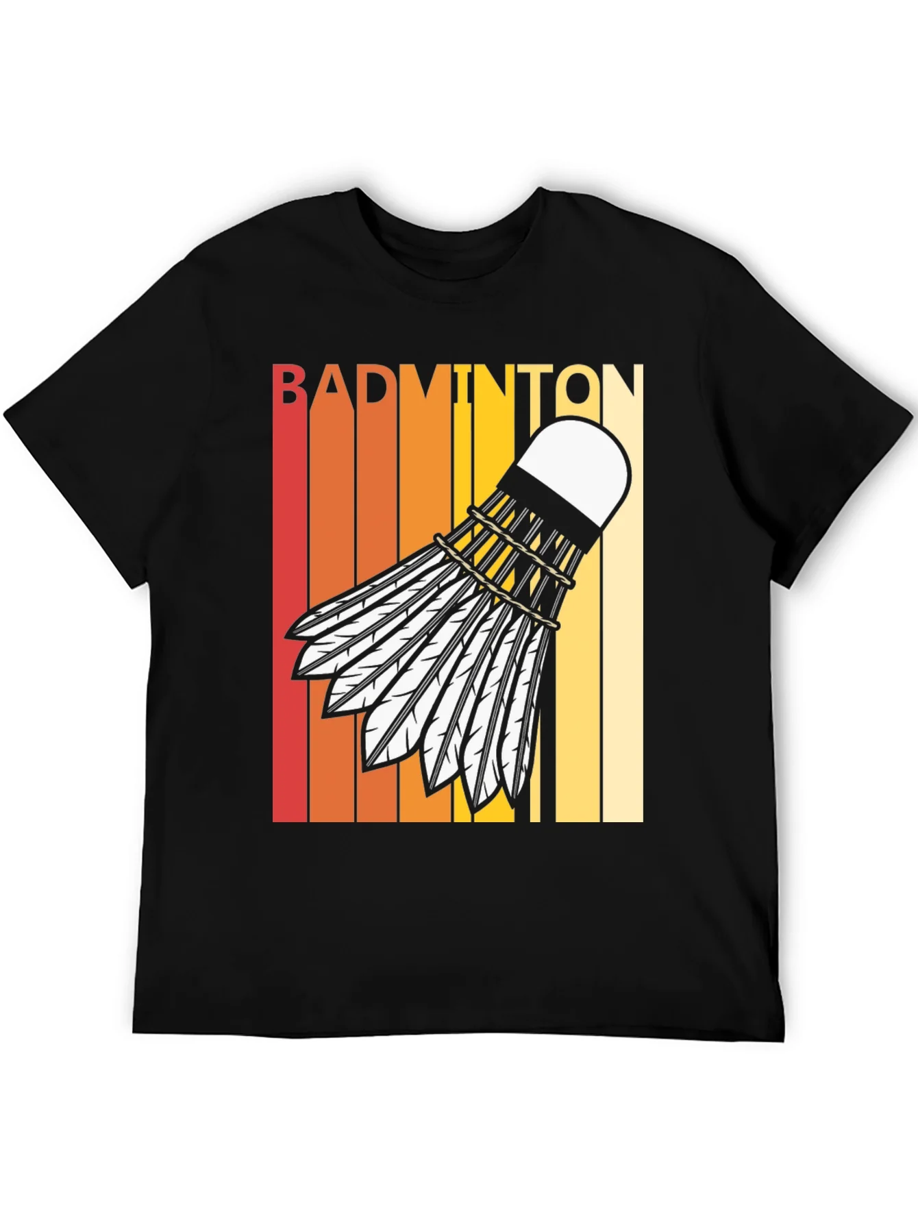 Retro Badminton T-Shirt