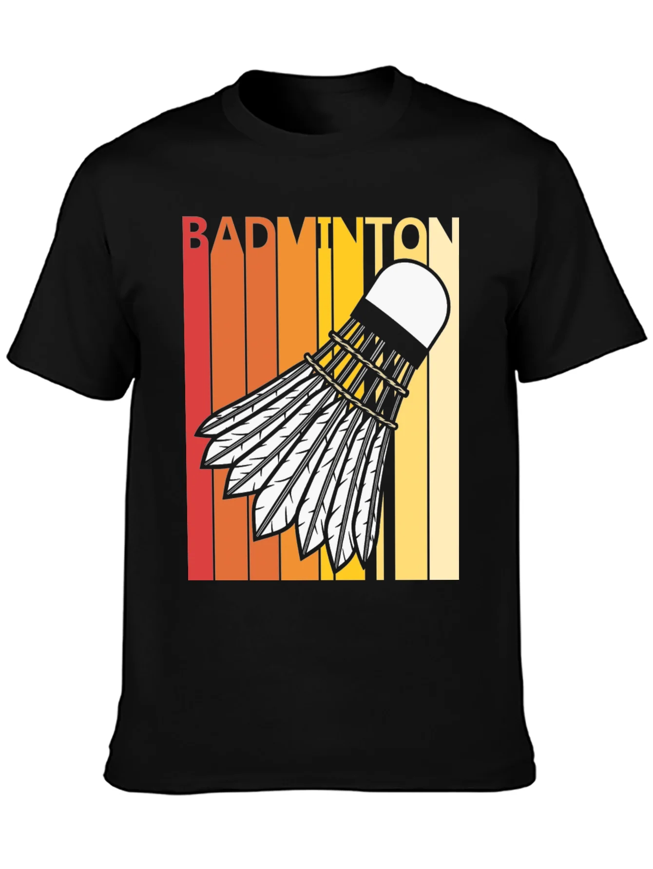 Retro Badminton T-Shirt