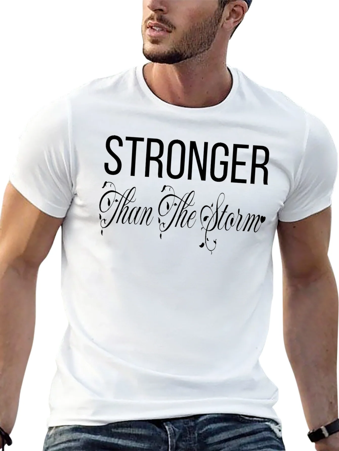 Stronger Than The Storm Graphic Tee
