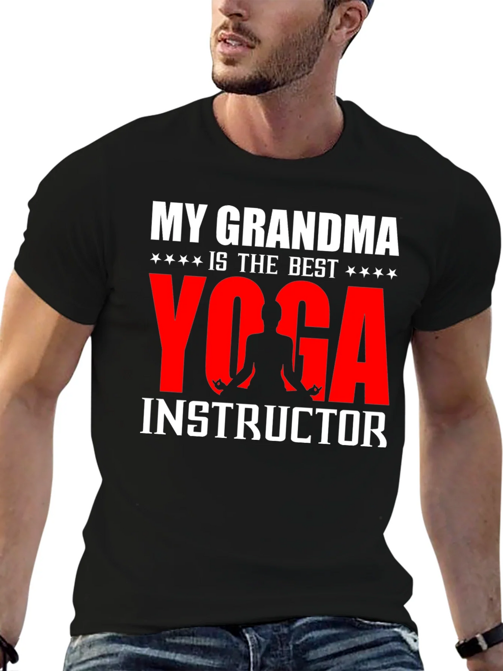 My Grandma is the Best Yoga Instructor T-Shirt