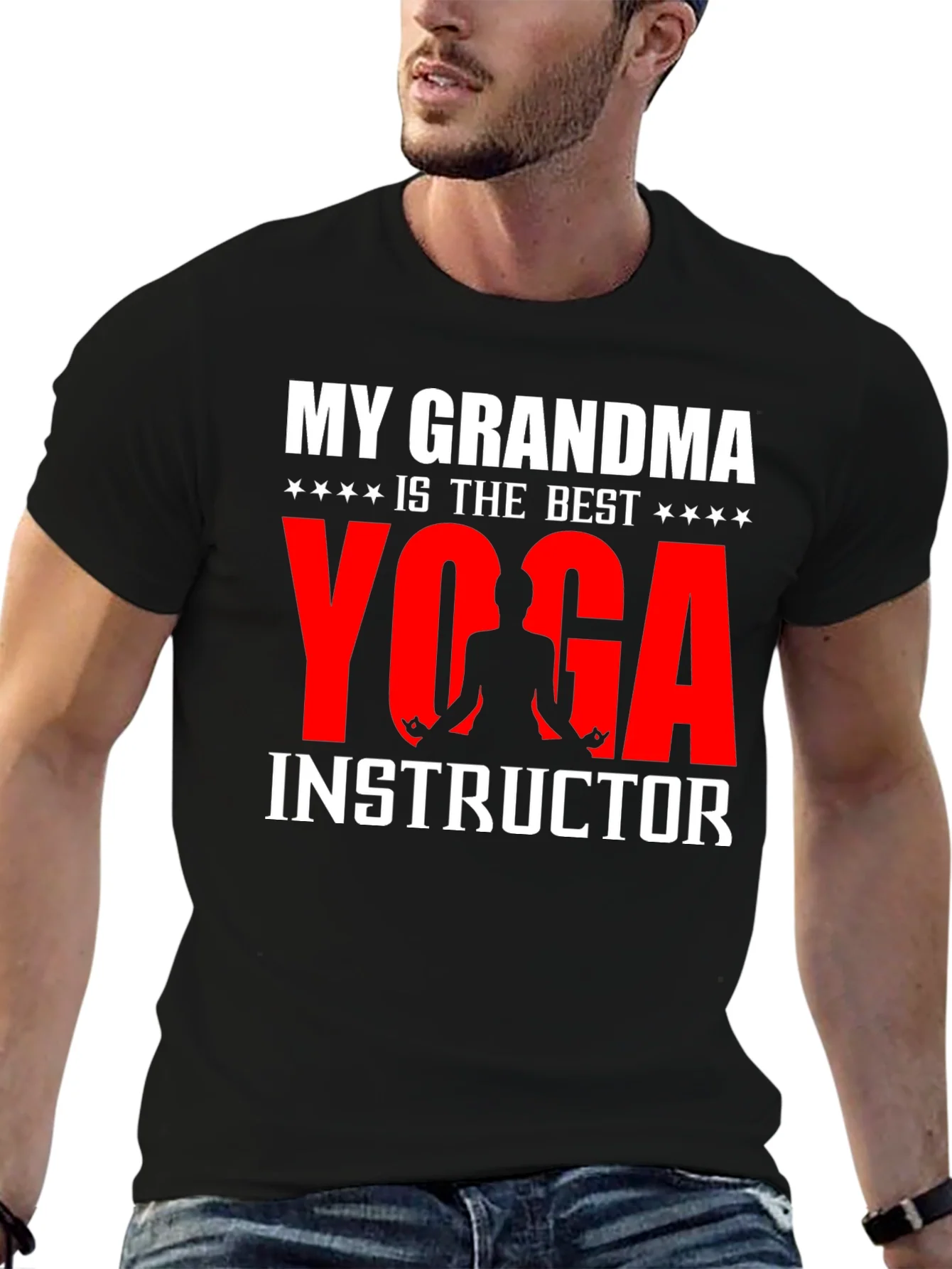 My Grandma is the Best Yoga Instructor T-Shirt