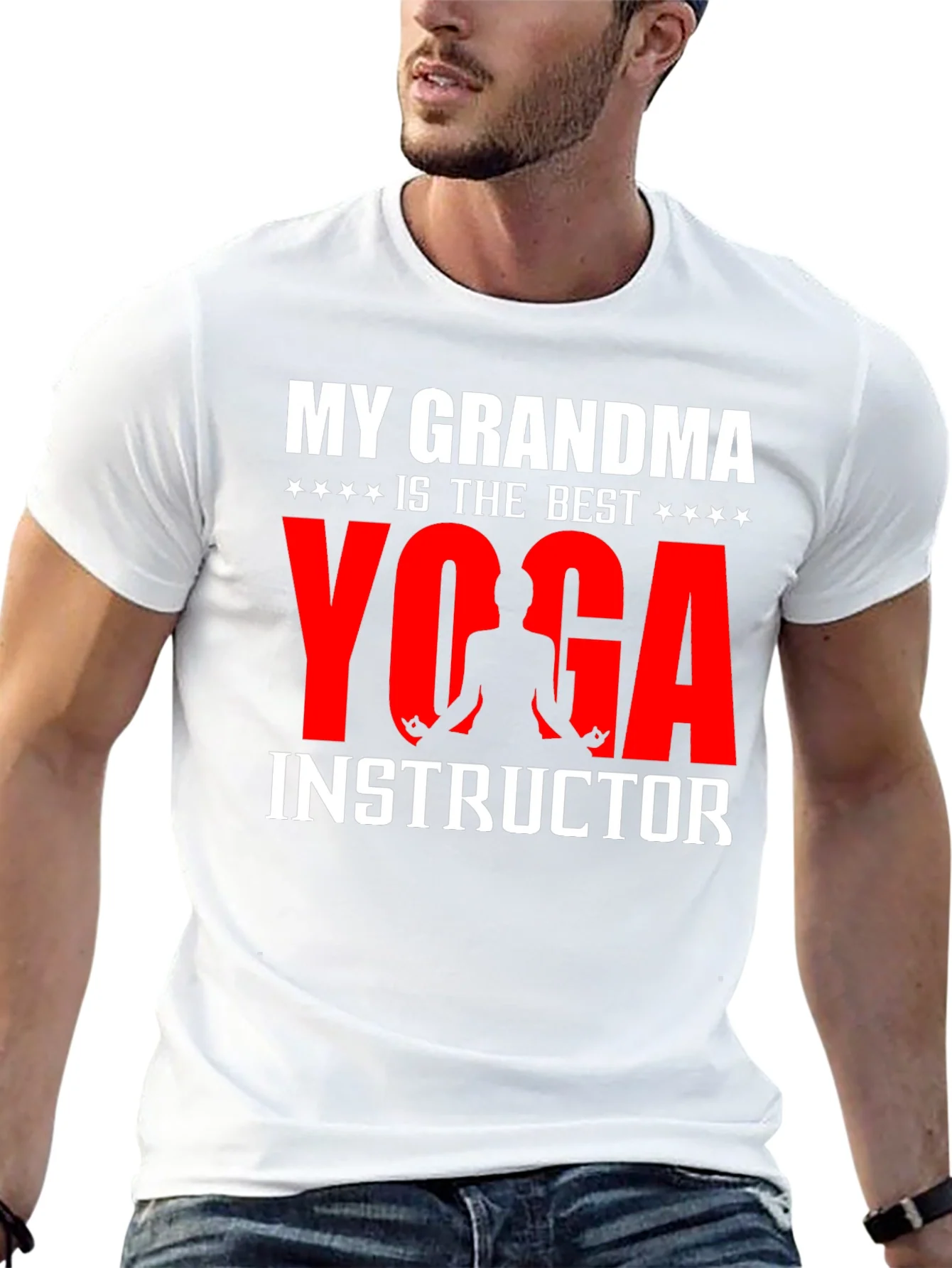 My Grandma is the Best Yoga Instructor T-Shirt