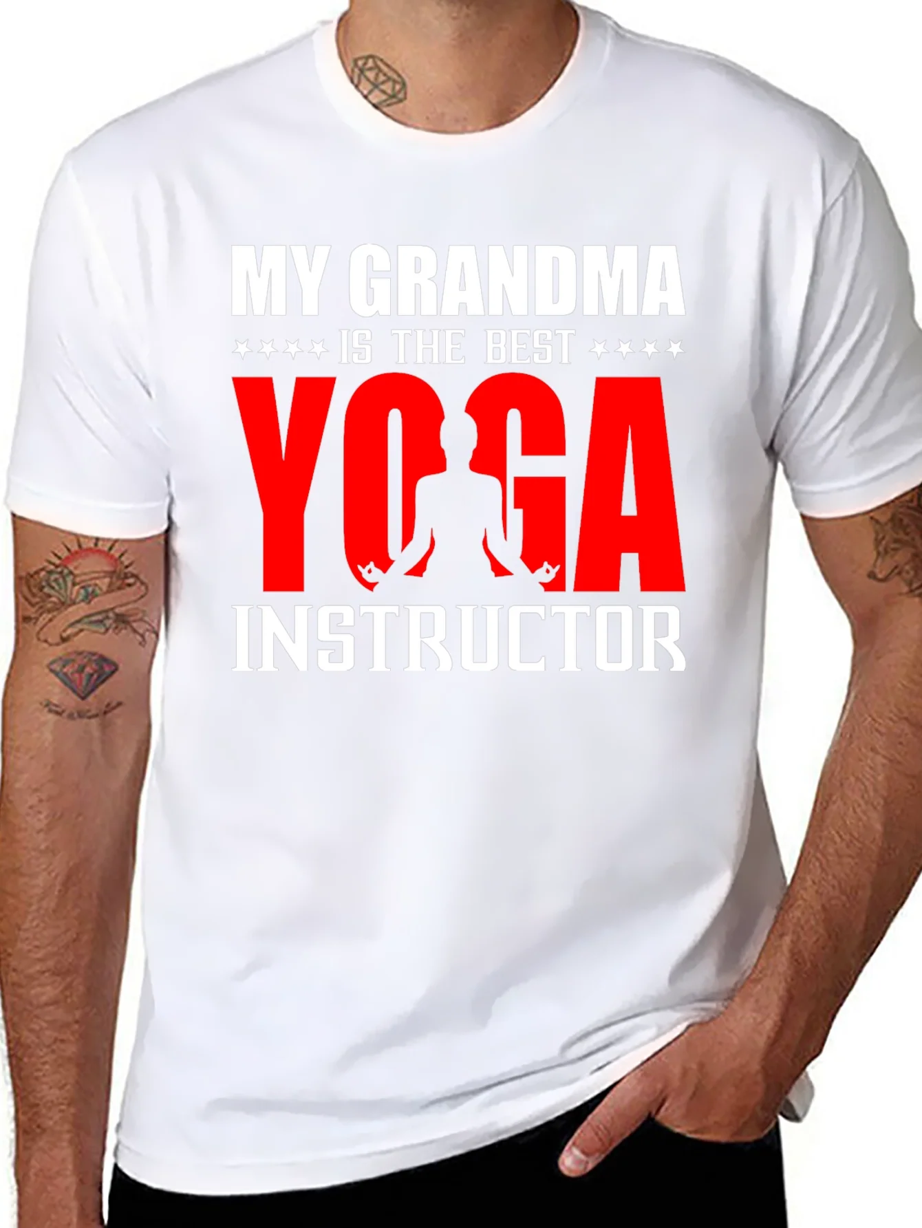 My Grandma is the Best Yoga Instructor T-Shirt