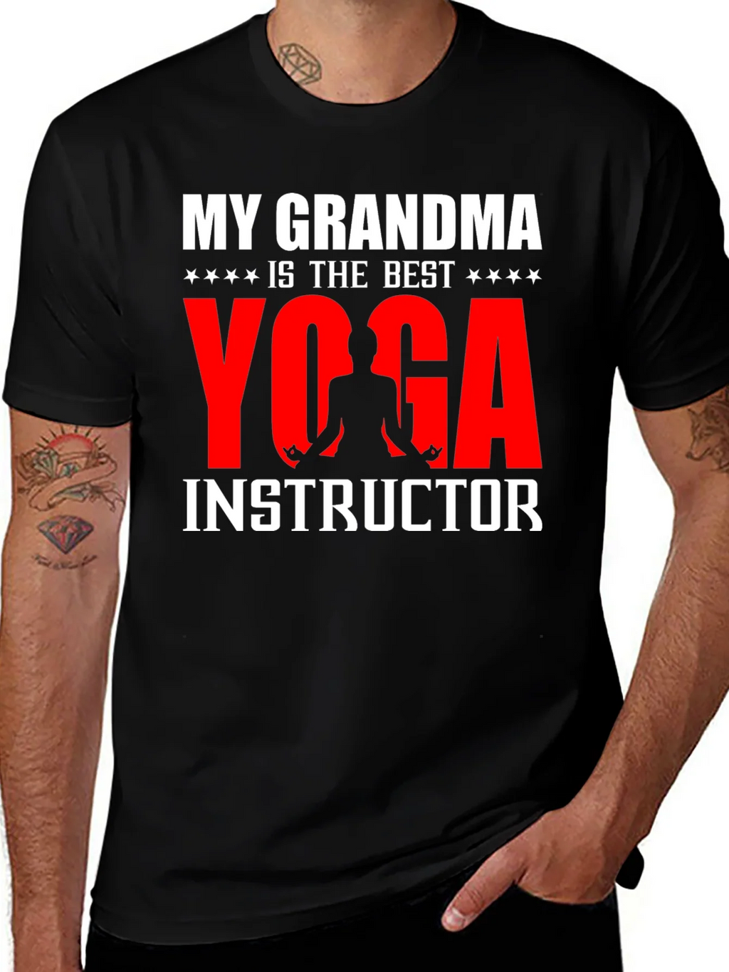 My Grandma is the Best Yoga Instructor T-Shirt