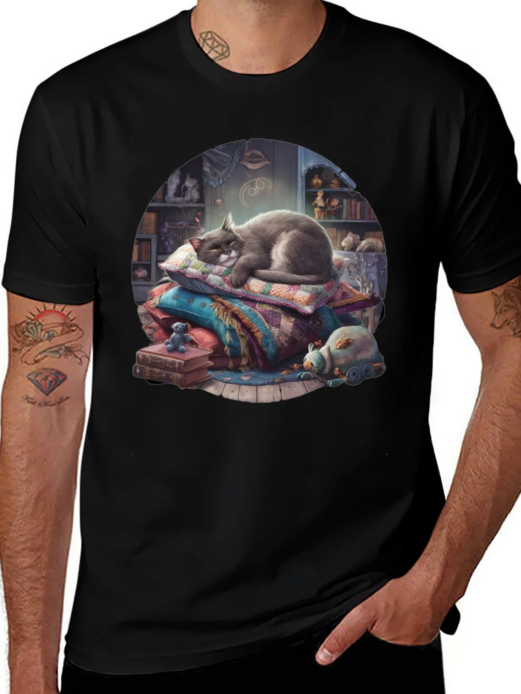 Cozy Cat Nap T-Shirt