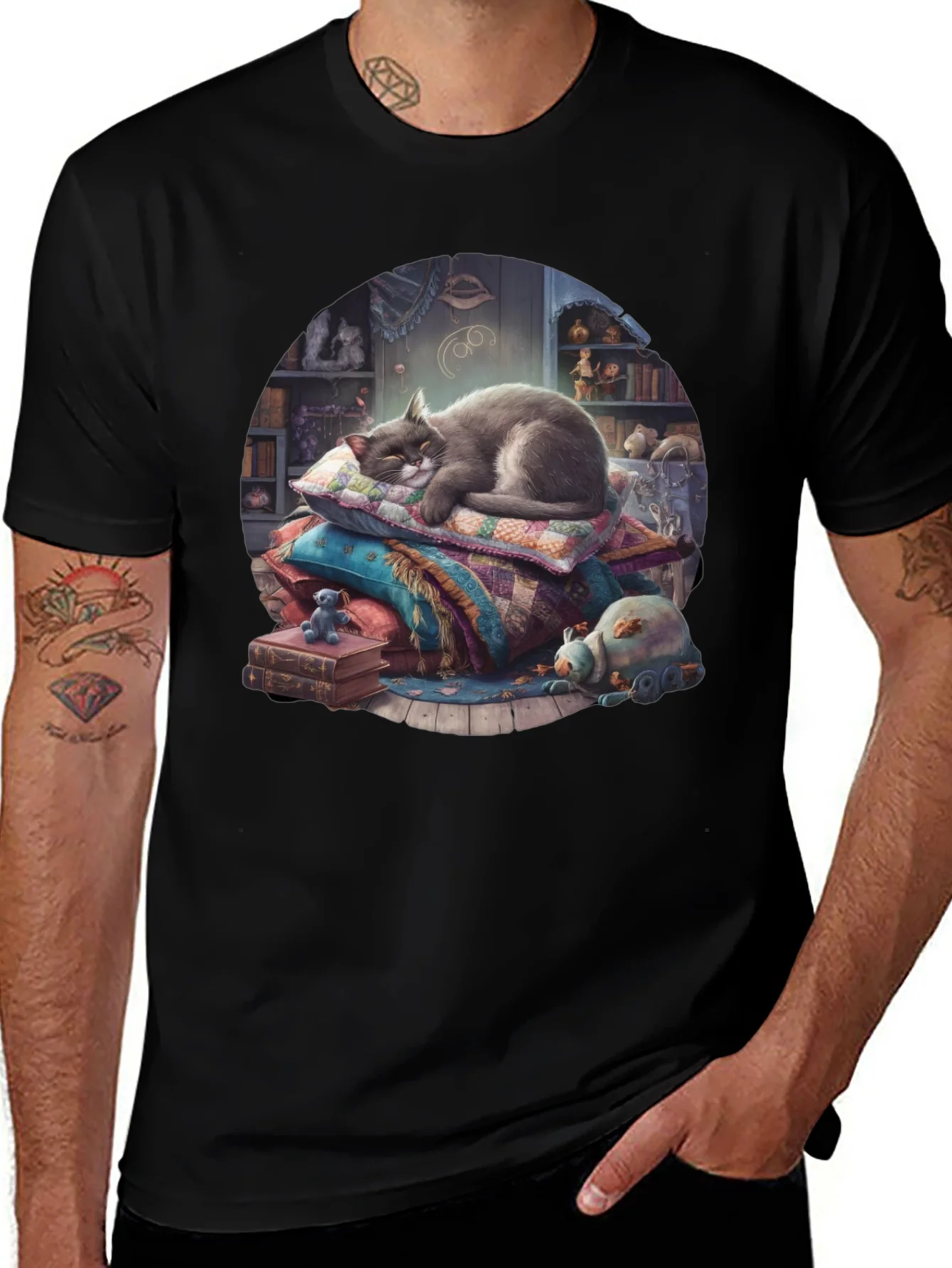 Cozy Cat Nap T-Shirt