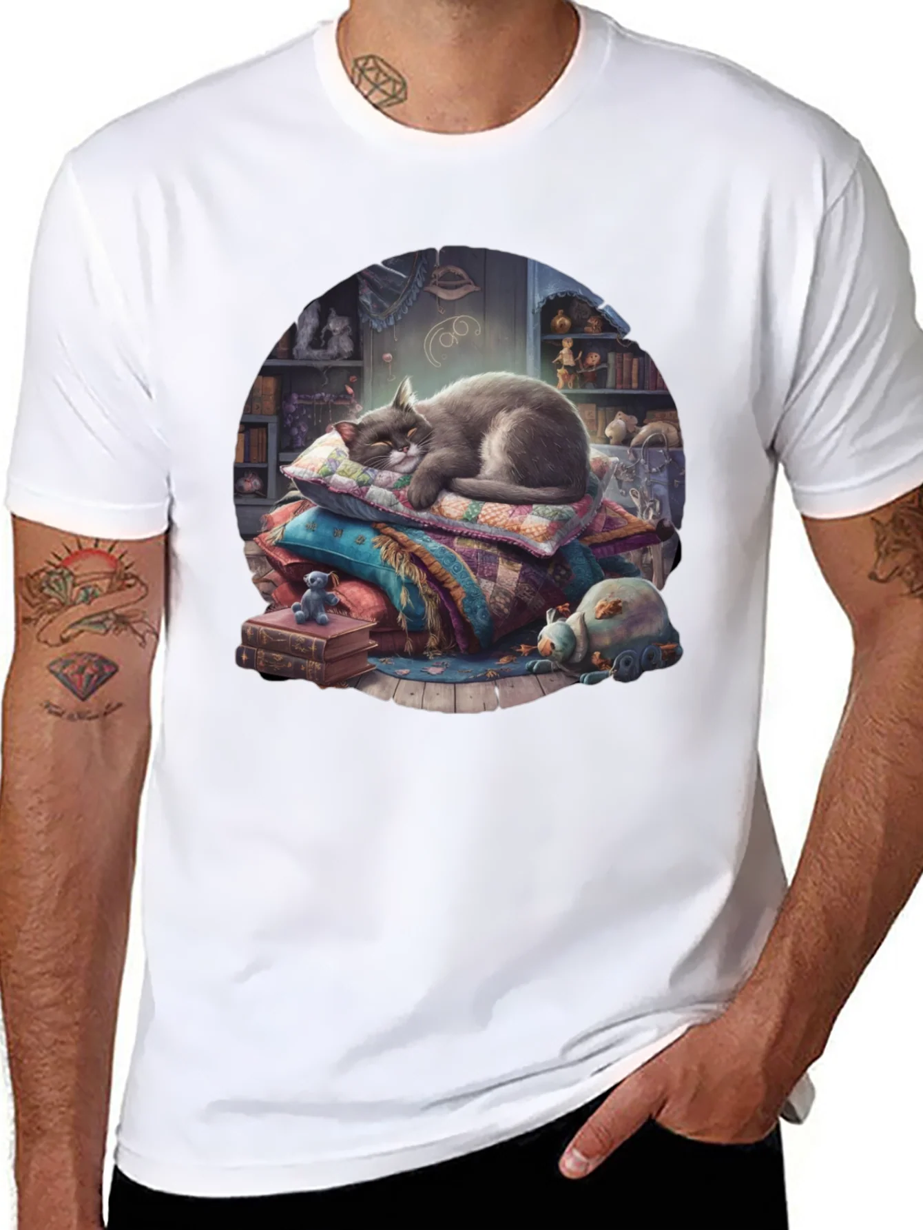 Cozy Cat Nap T-Shirt